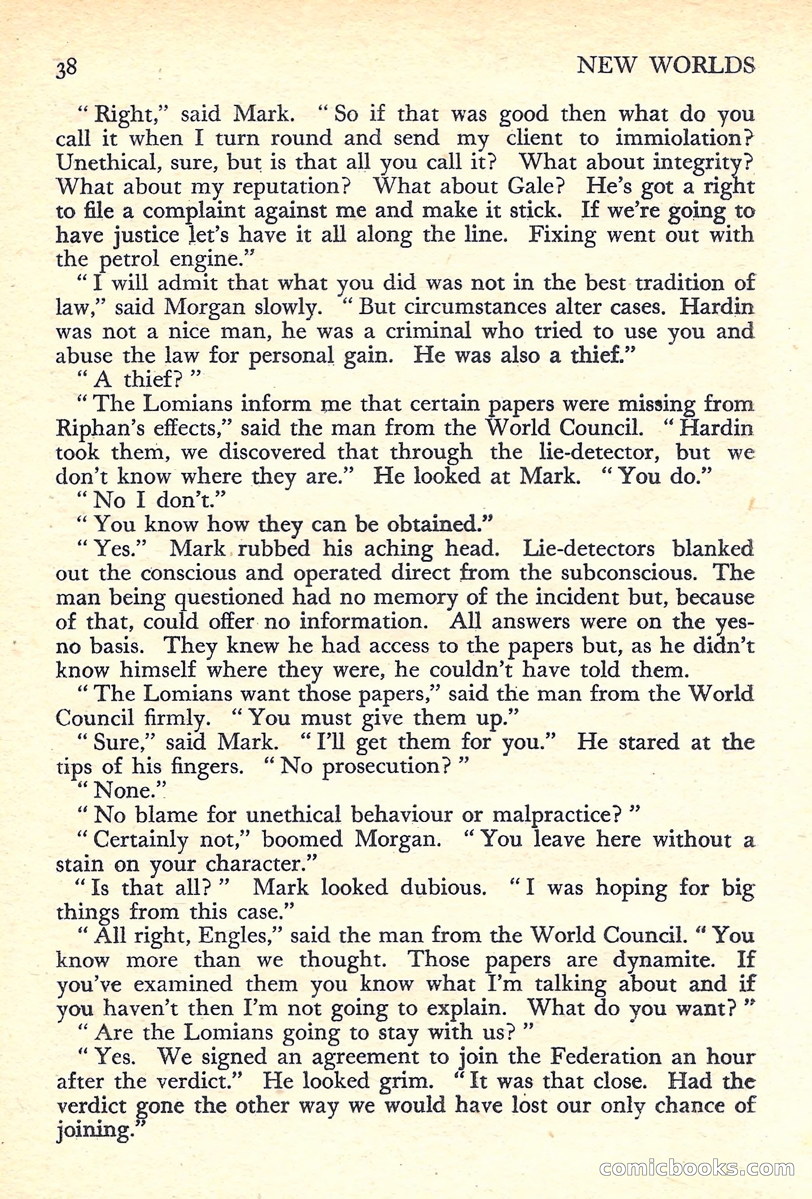 New Worlds Science Fiction No. 42 — page 40 of 132