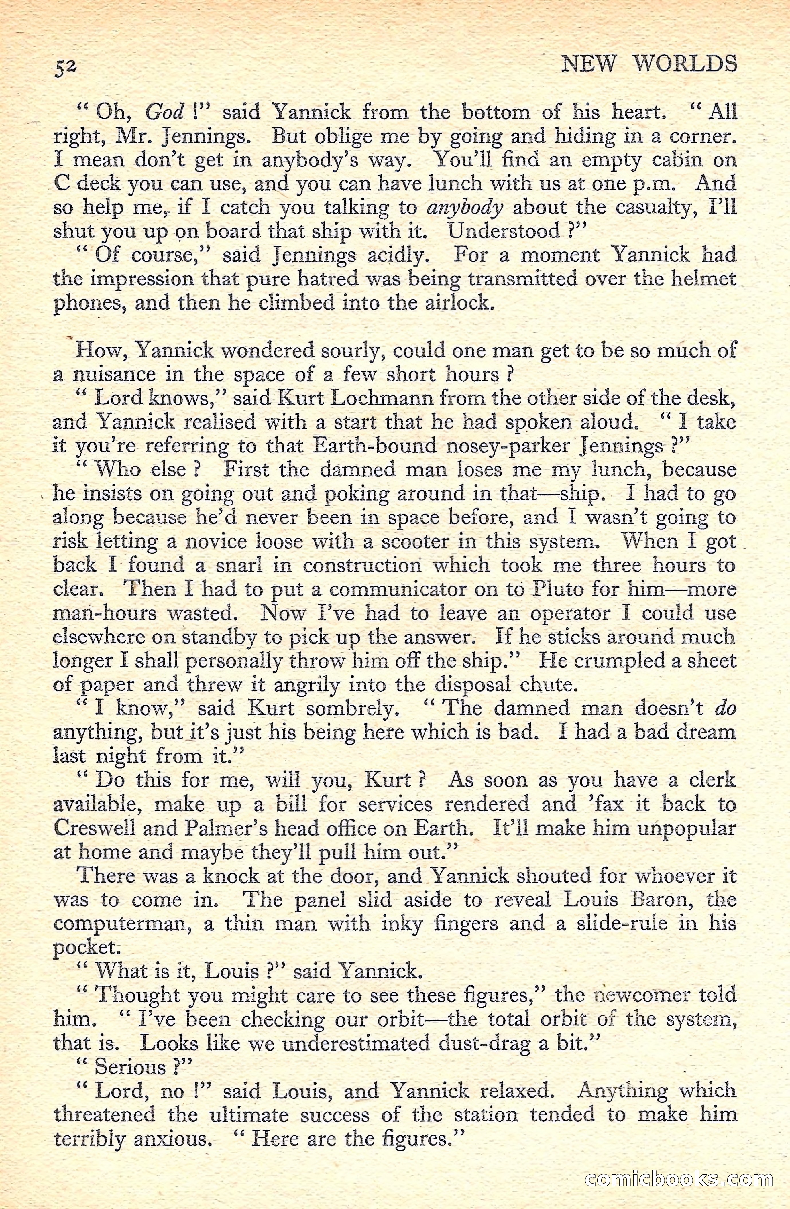 New Worlds Science Fiction No. 42 — page 54 of 132