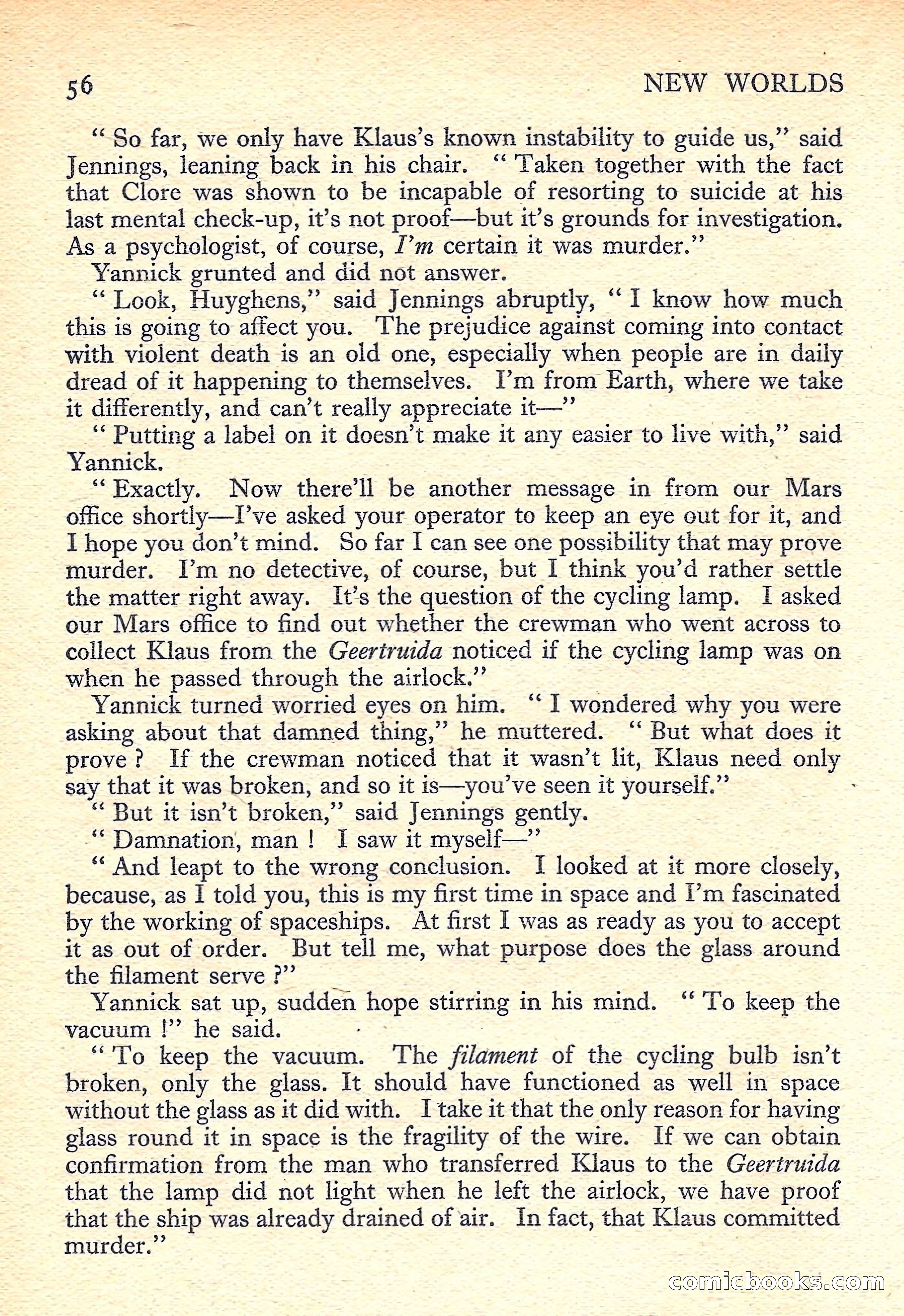 New Worlds Science Fiction No. 42 — page 58 of 132