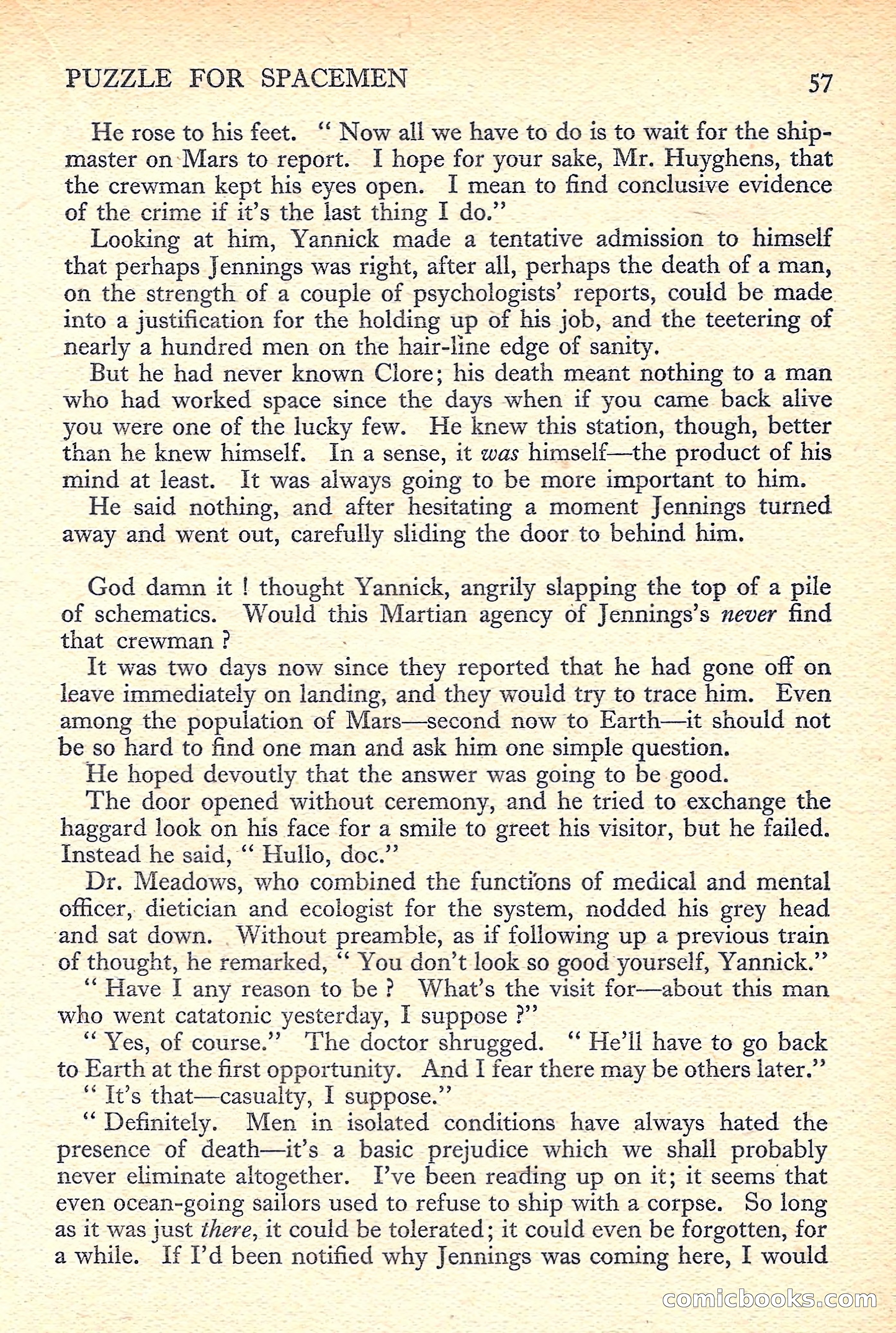 New Worlds Science Fiction No. 42 — page 59 of 132