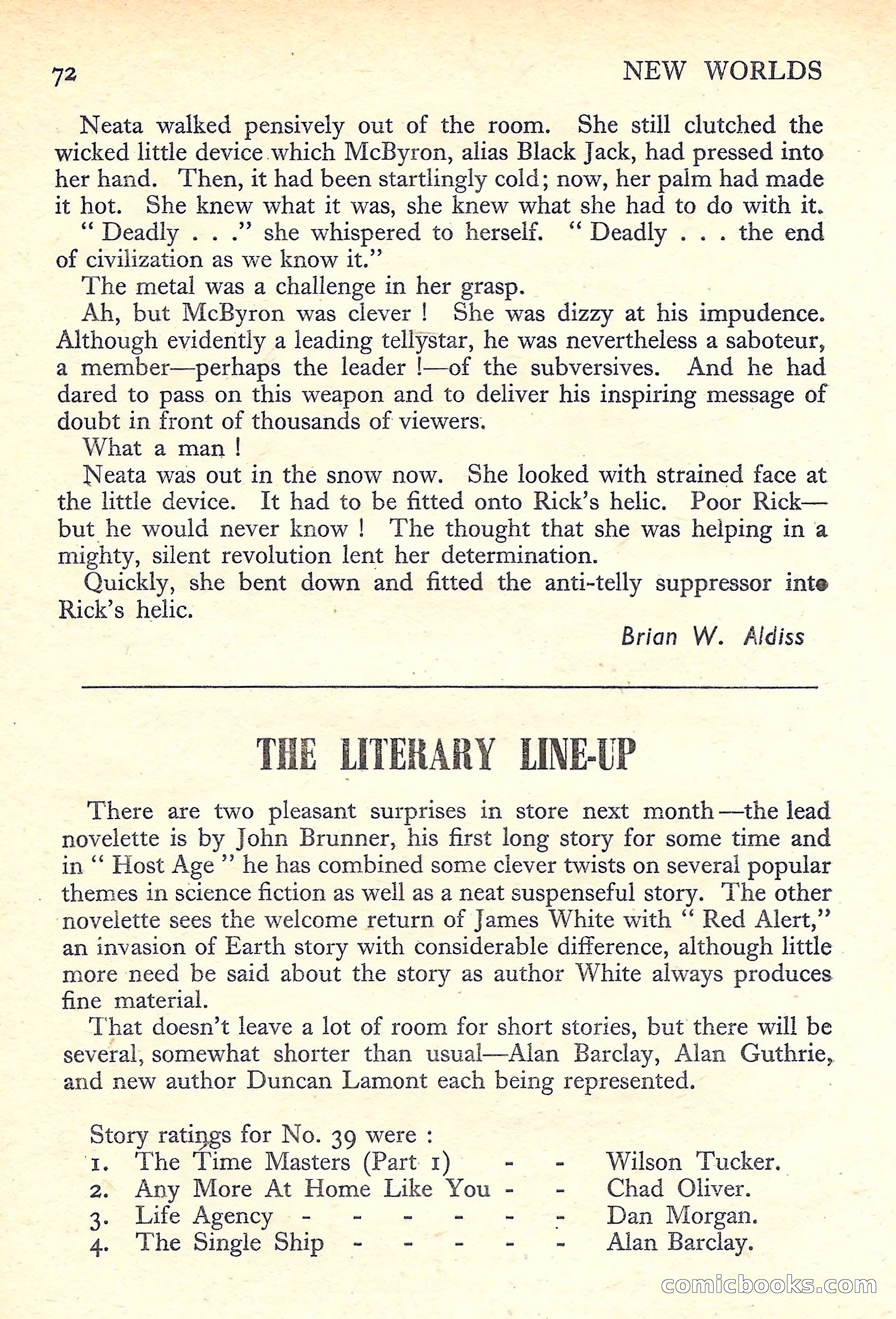 New Worlds Science Fiction No. 42 — page 74 of 132
