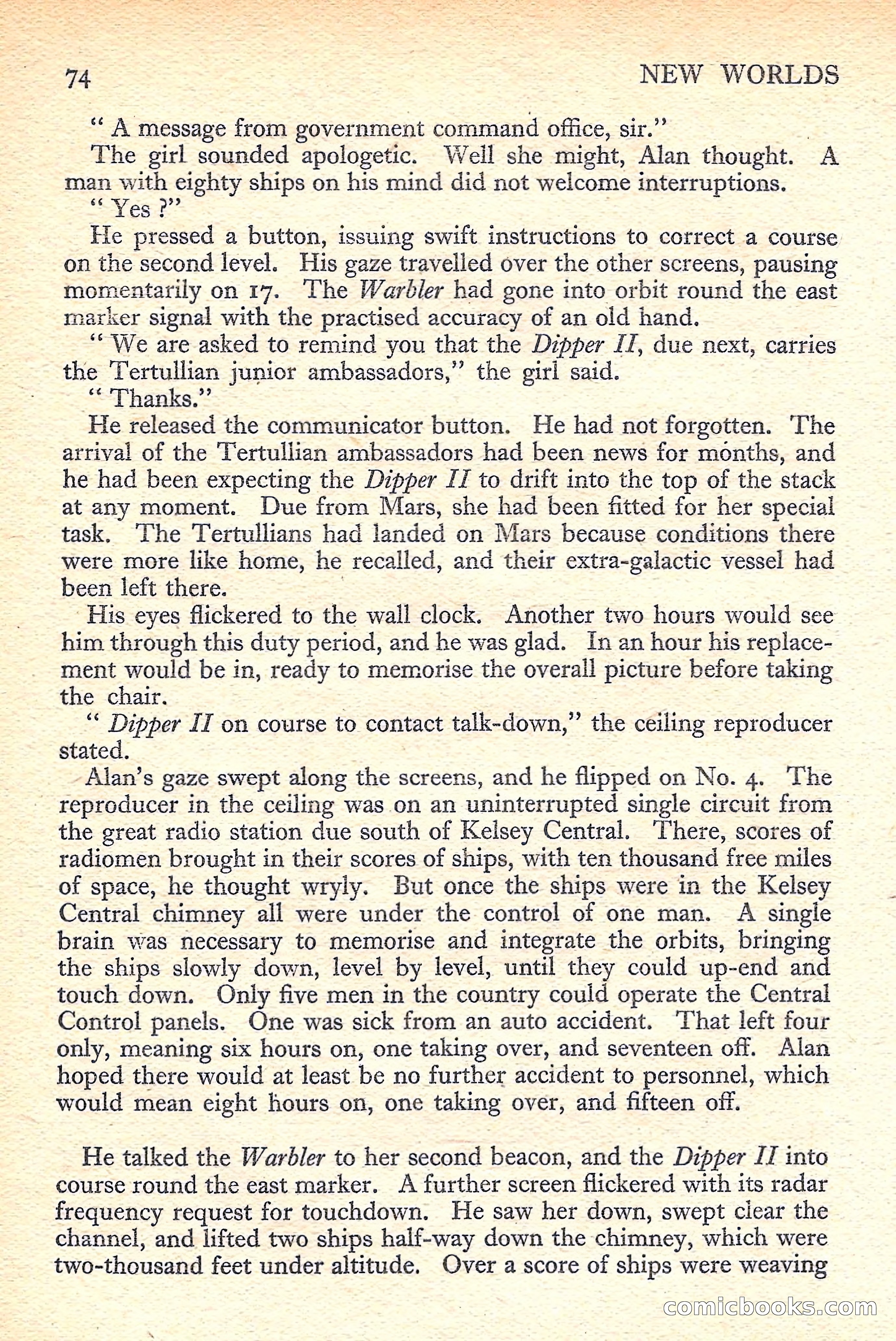 New Worlds Science Fiction No. 42 — page 76 of 132