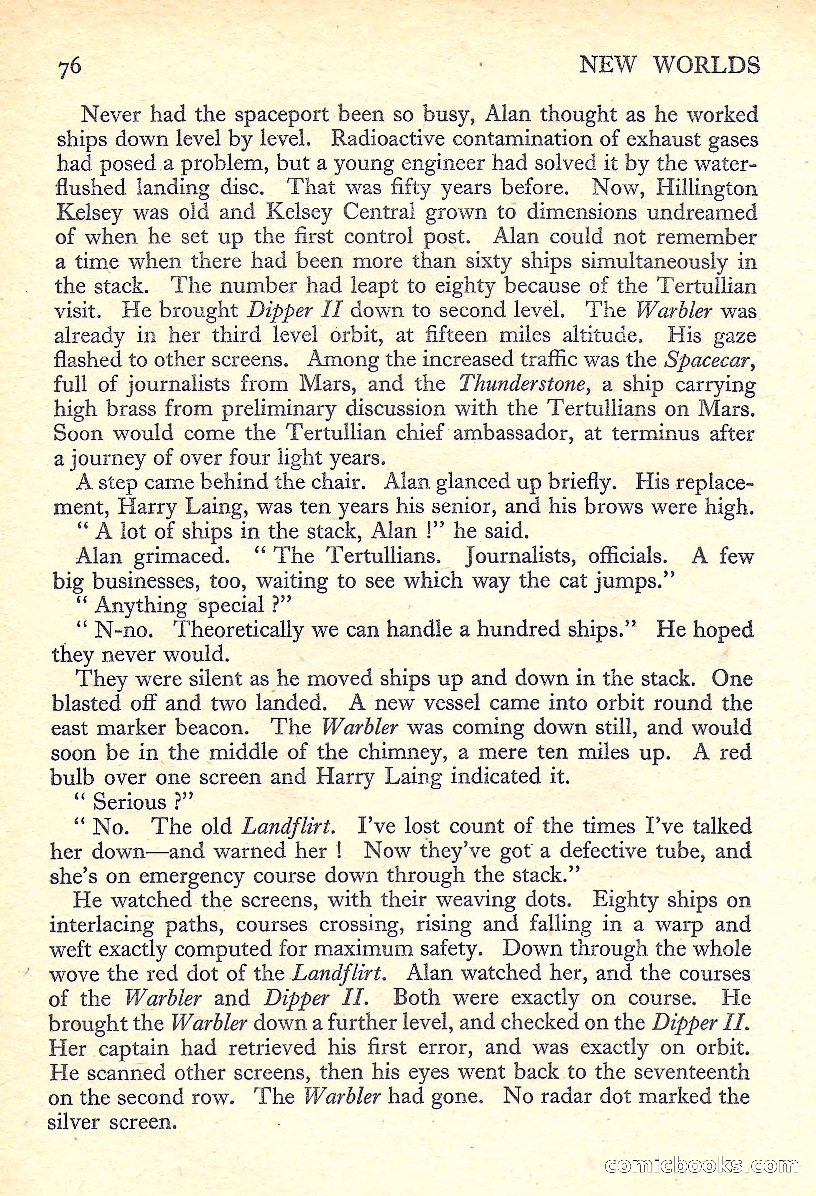 New Worlds Science Fiction No. 42 — page 78 of 132