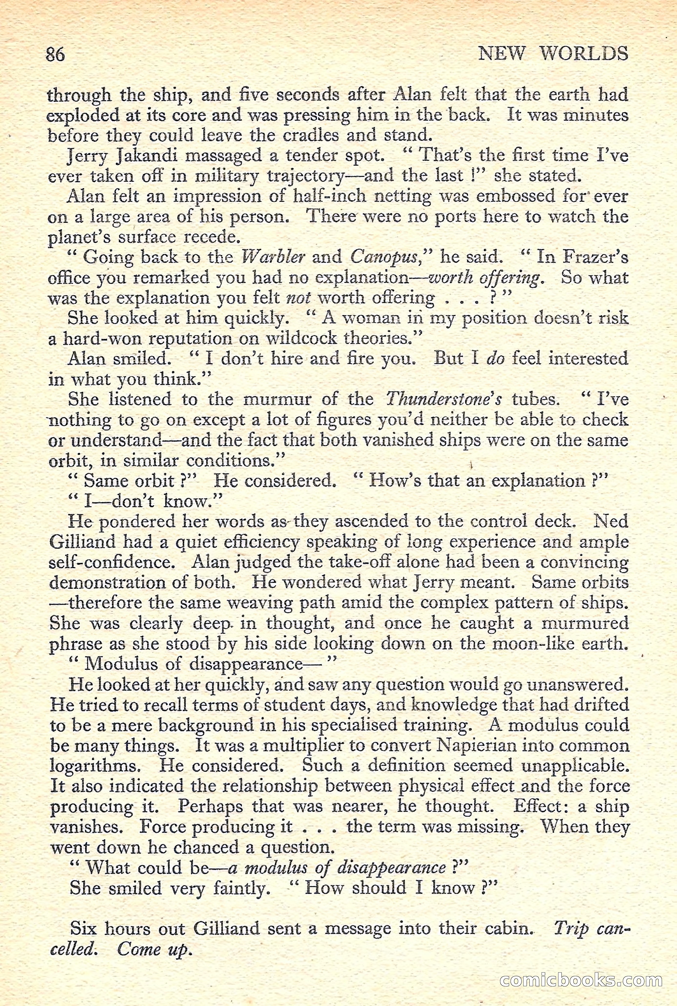 New Worlds Science Fiction No. 42 — page 88 of 132