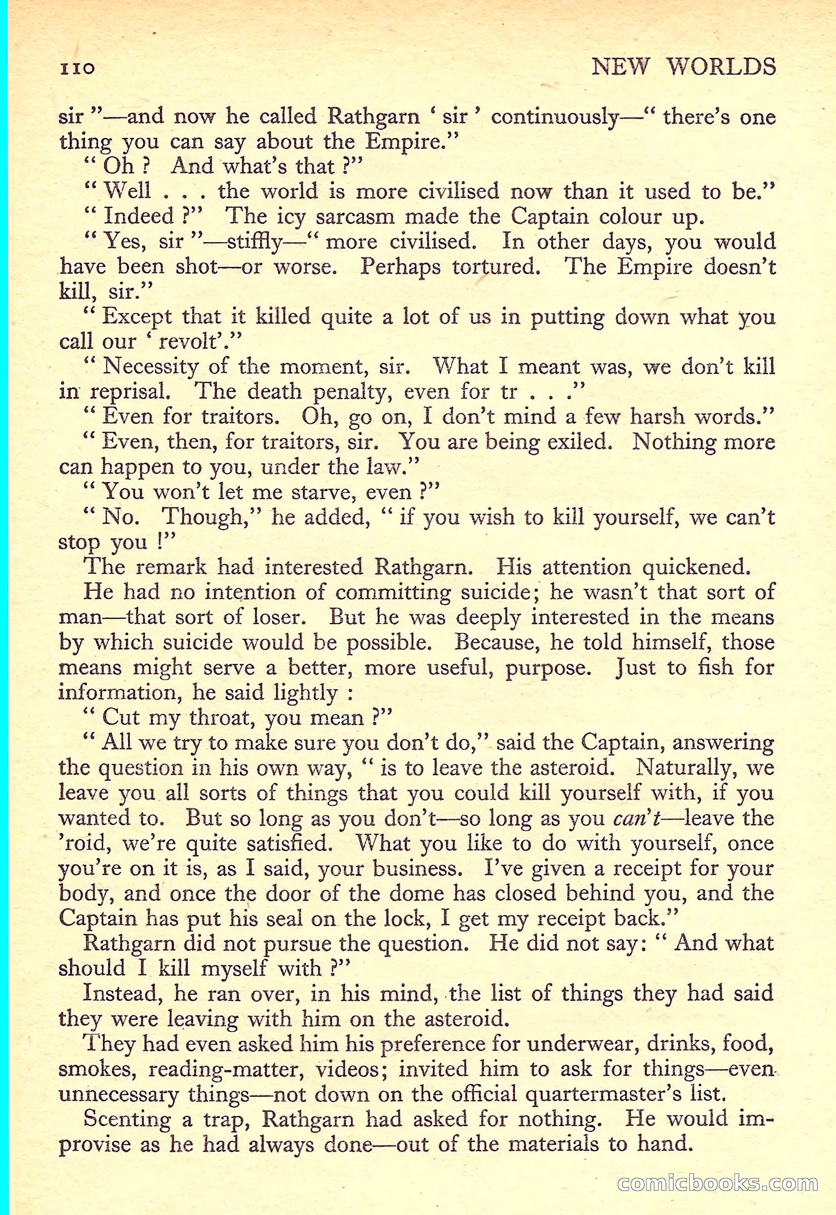 New Worlds Science Fiction No. 42 — page 112 of 132