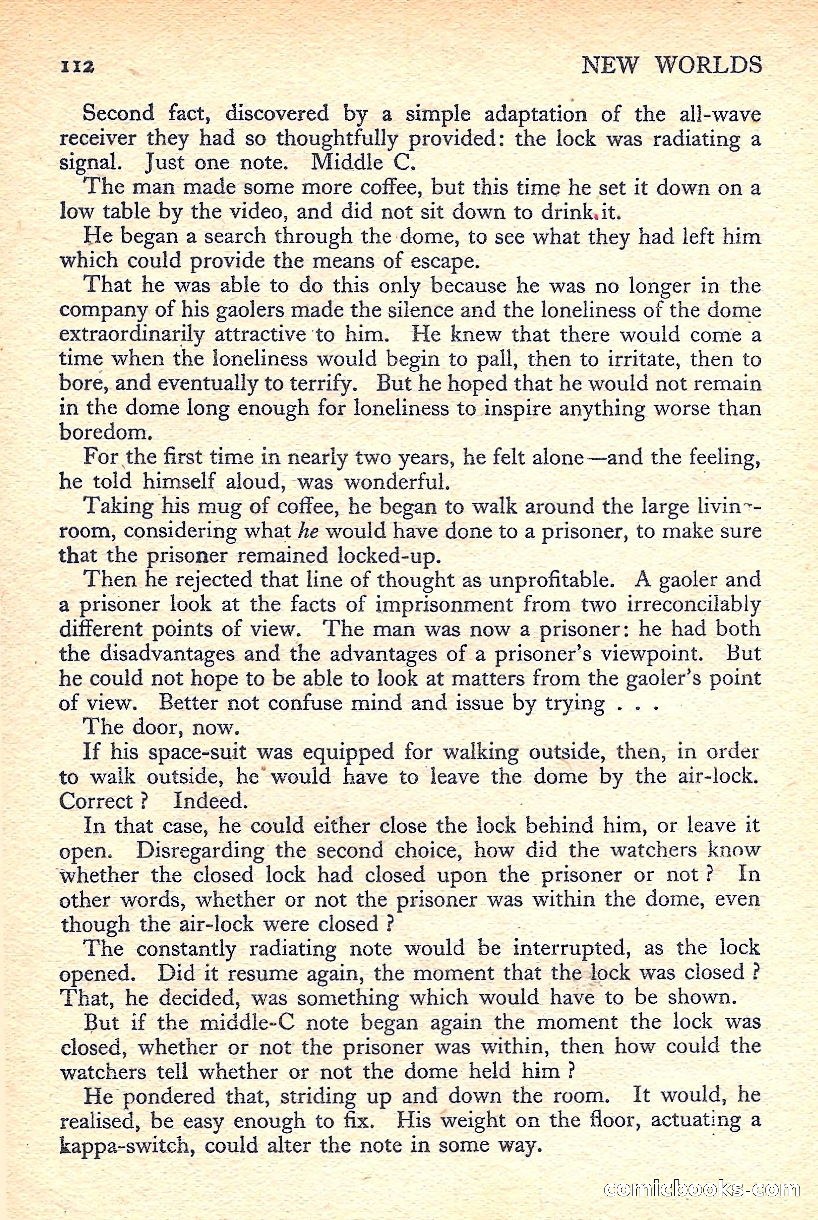 New Worlds Science Fiction No. 42 — page 114 of 132