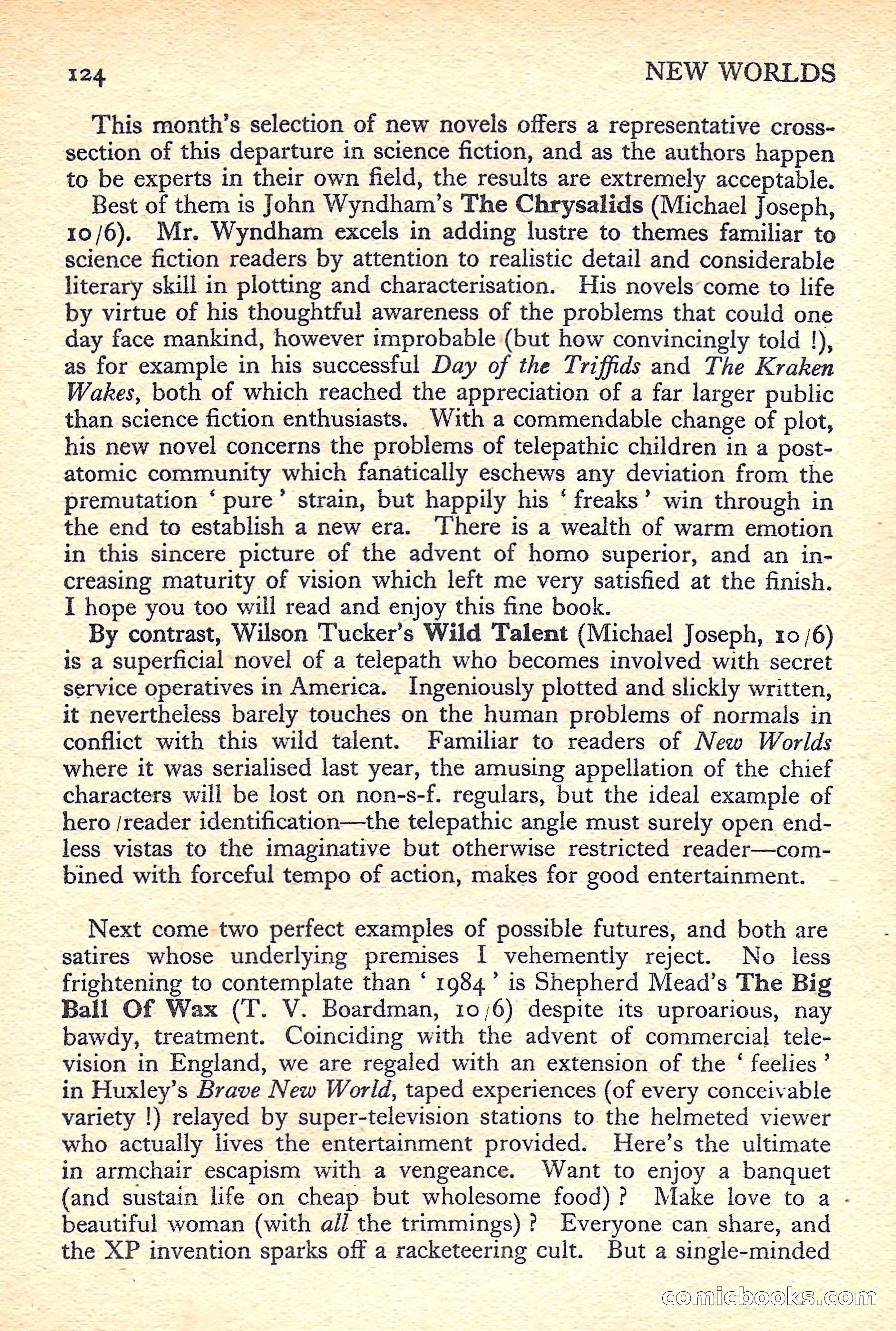 New Worlds Science Fiction No. 42 — page 126 of 132
