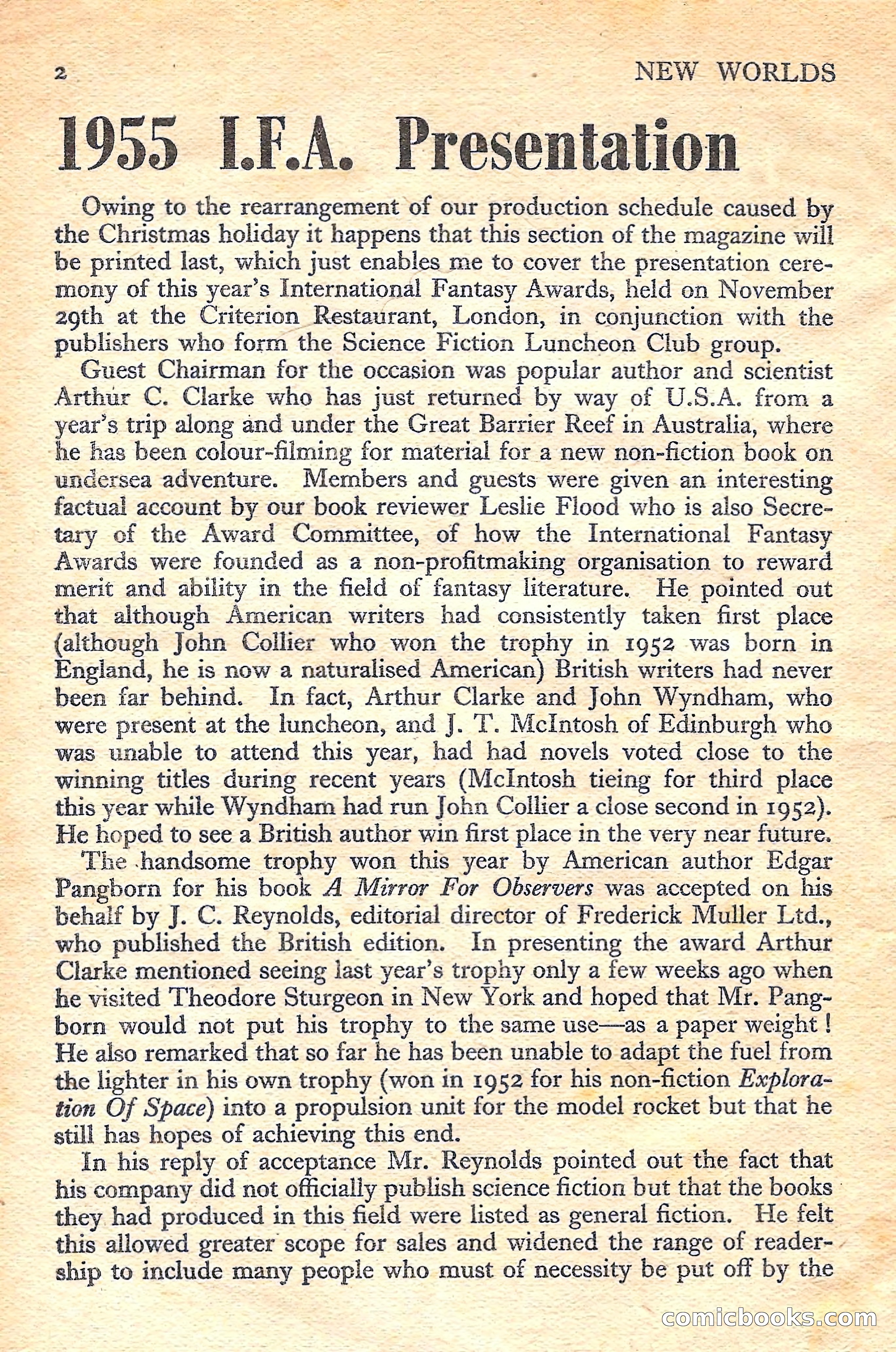 New Worlds Science Fiction No. 43 — page 4 of 132