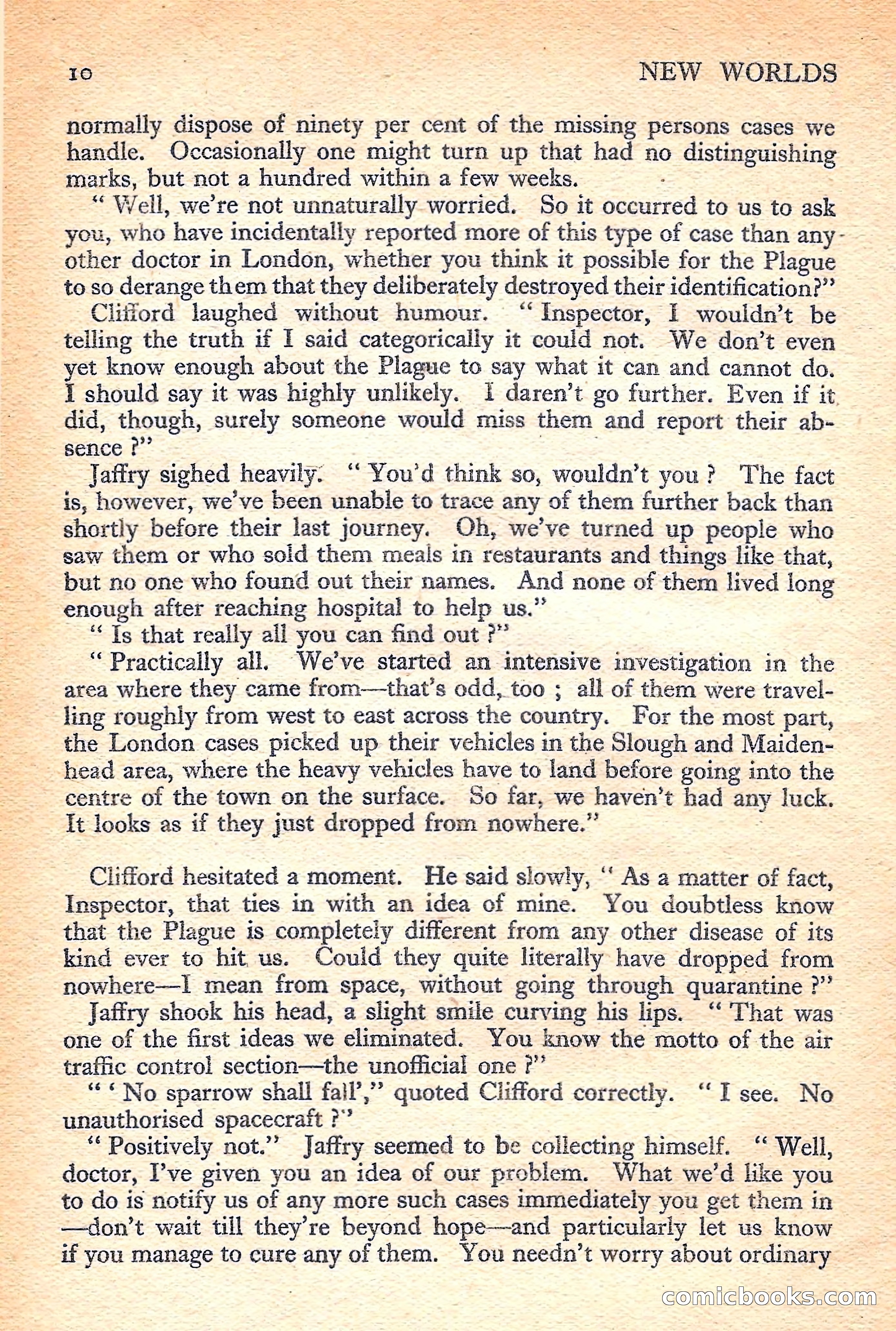 New Worlds Science Fiction No. 43 — page 12 of 132
