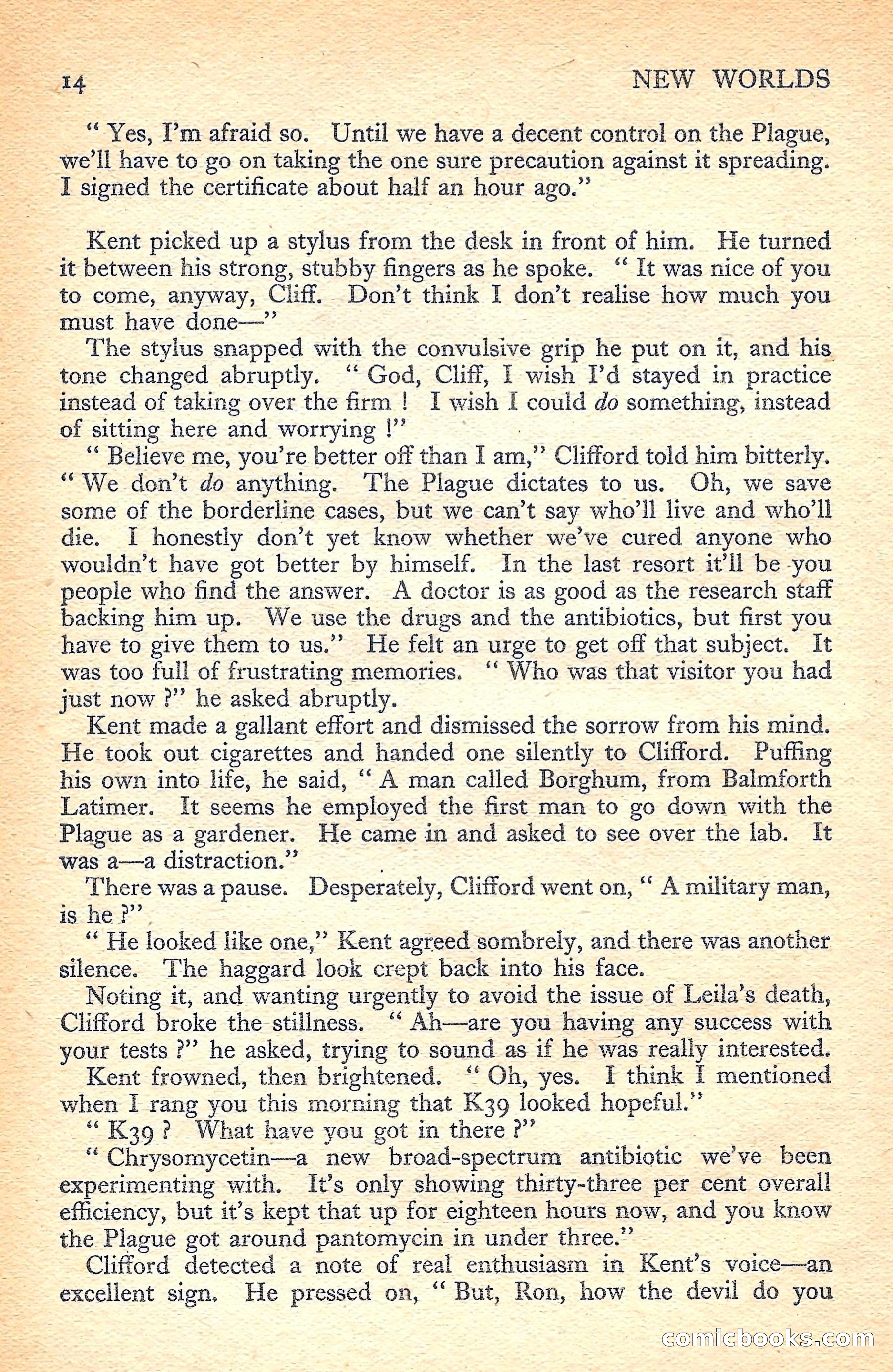 New Worlds Science Fiction No. 43 — page 16 of 132