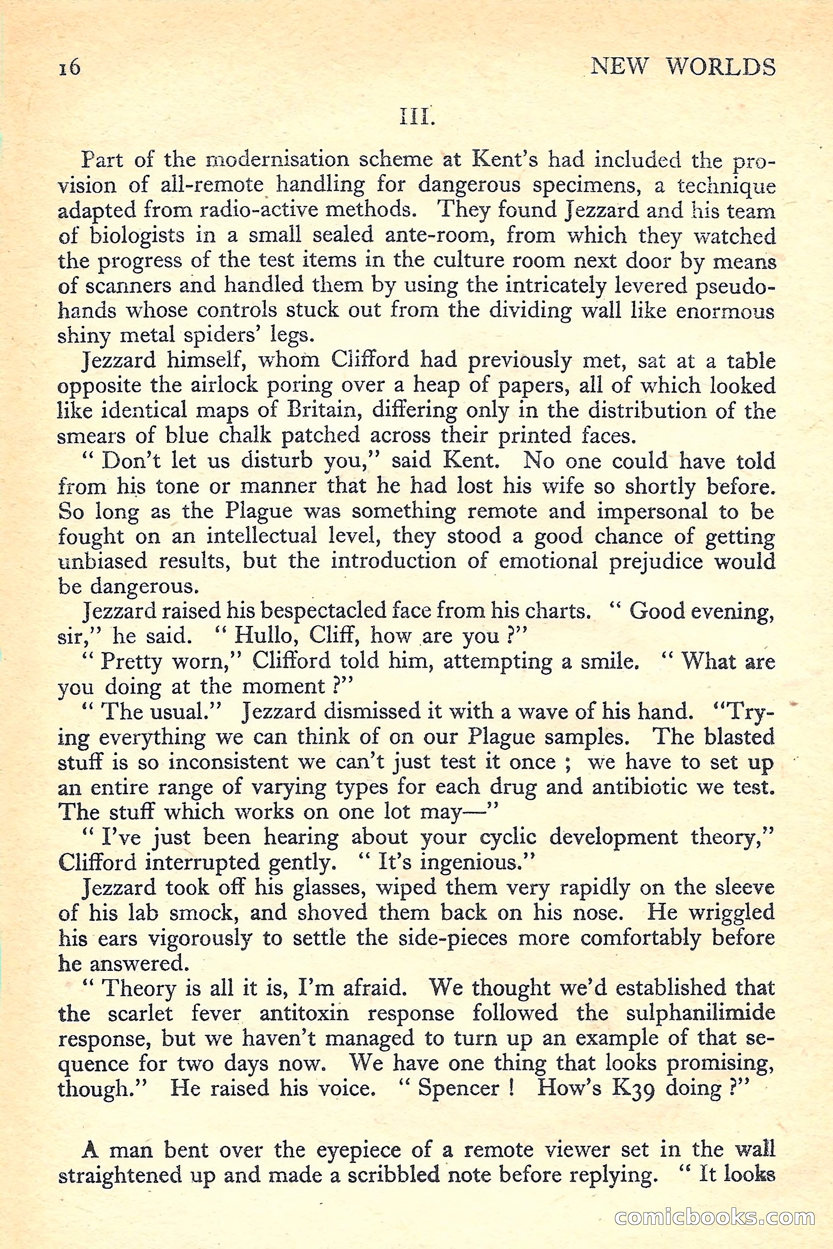New Worlds Science Fiction No. 43 — page 18 of 132