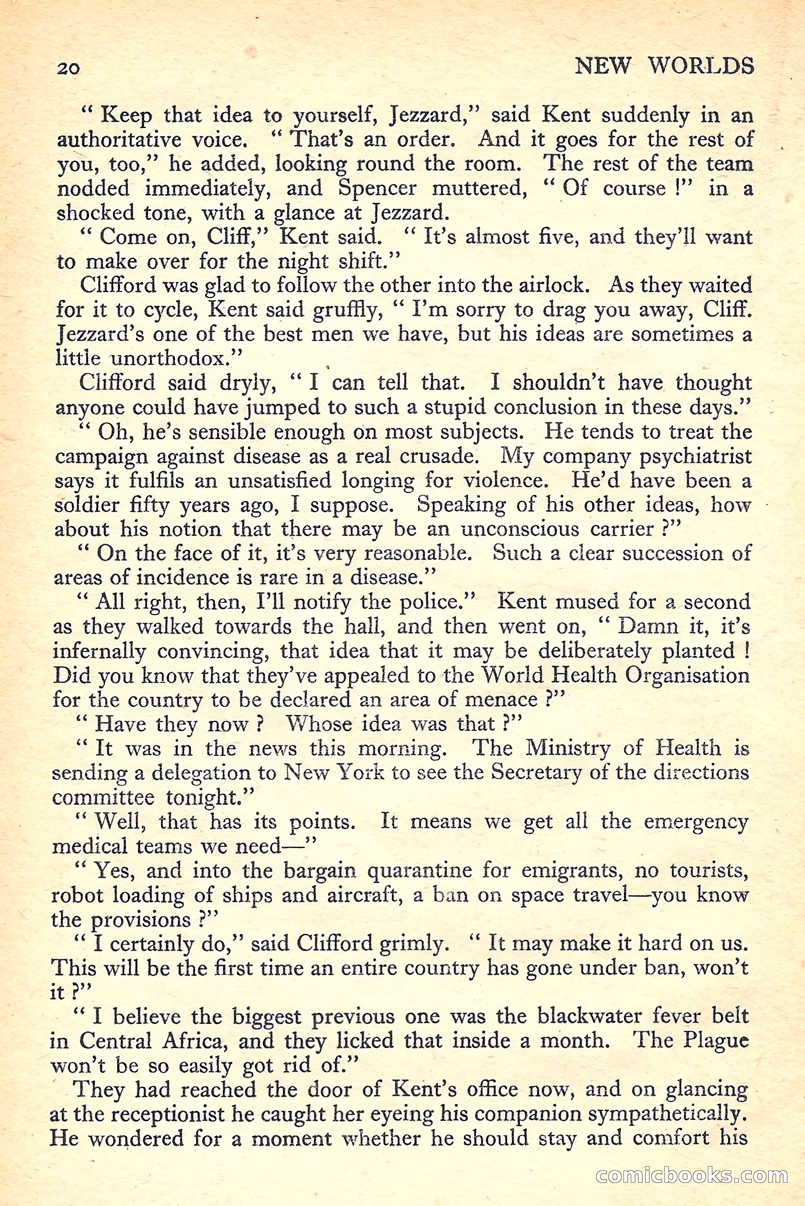 New Worlds Science Fiction No. 43 — page 22 of 132