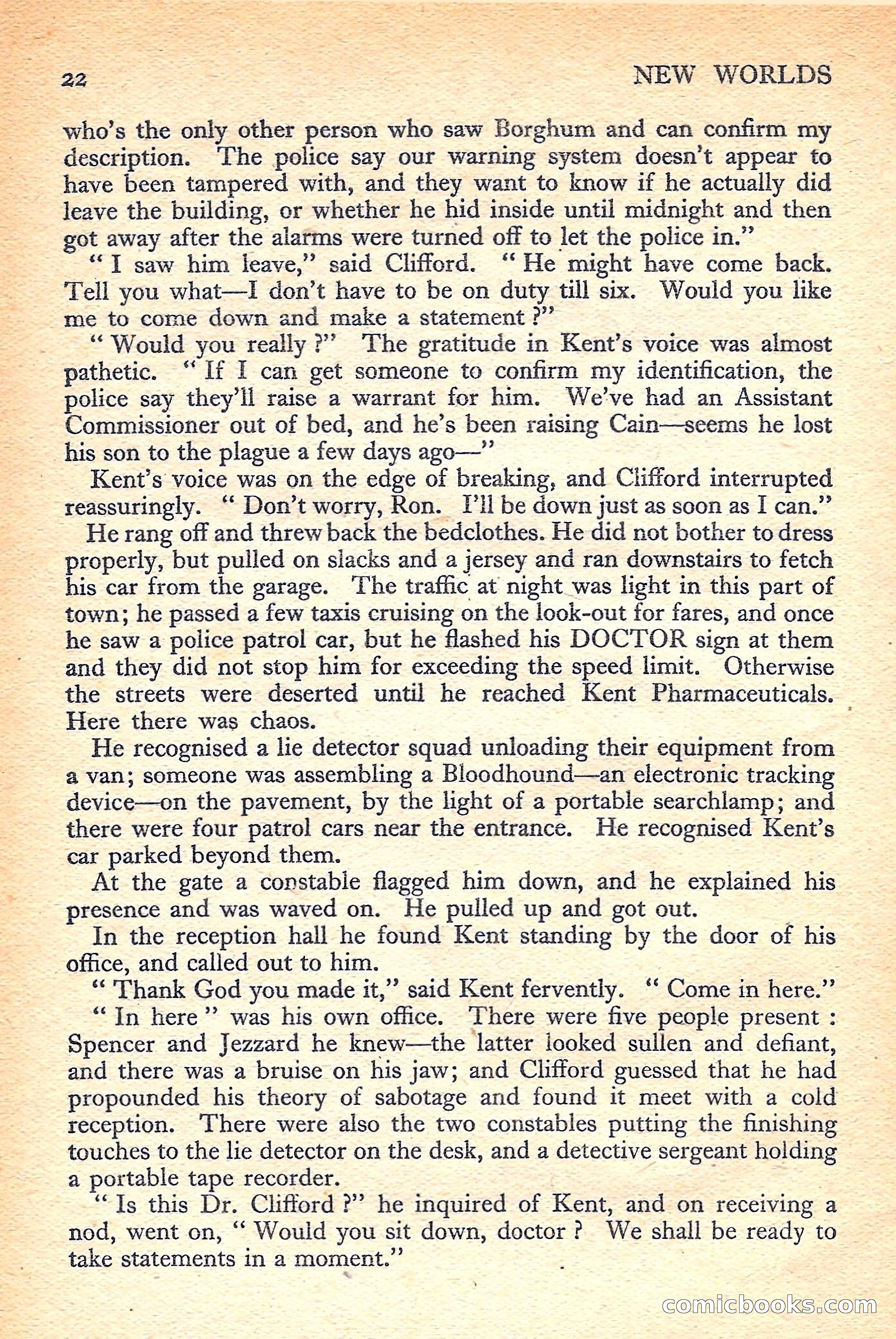 New Worlds Science Fiction No. 43 — page 24 of 132