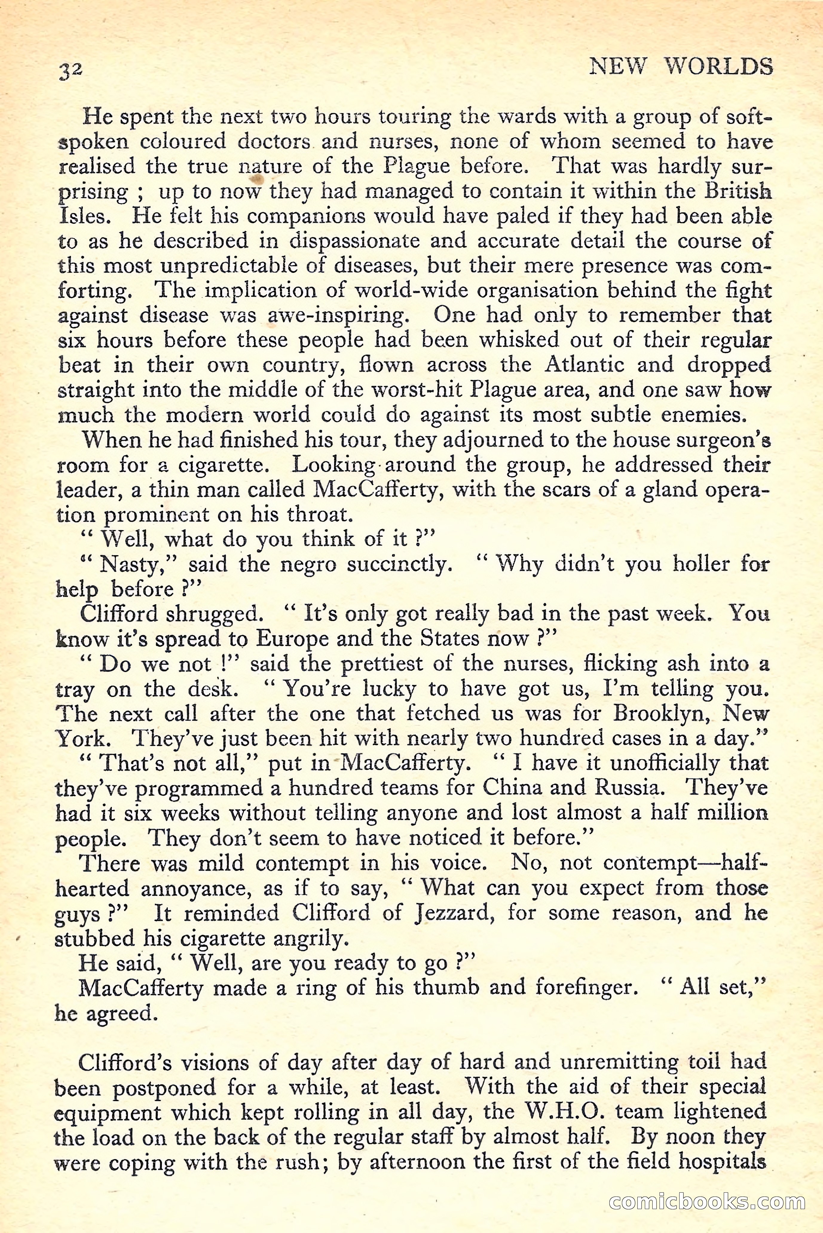 New Worlds Science Fiction No. 43 — page 34 of 132