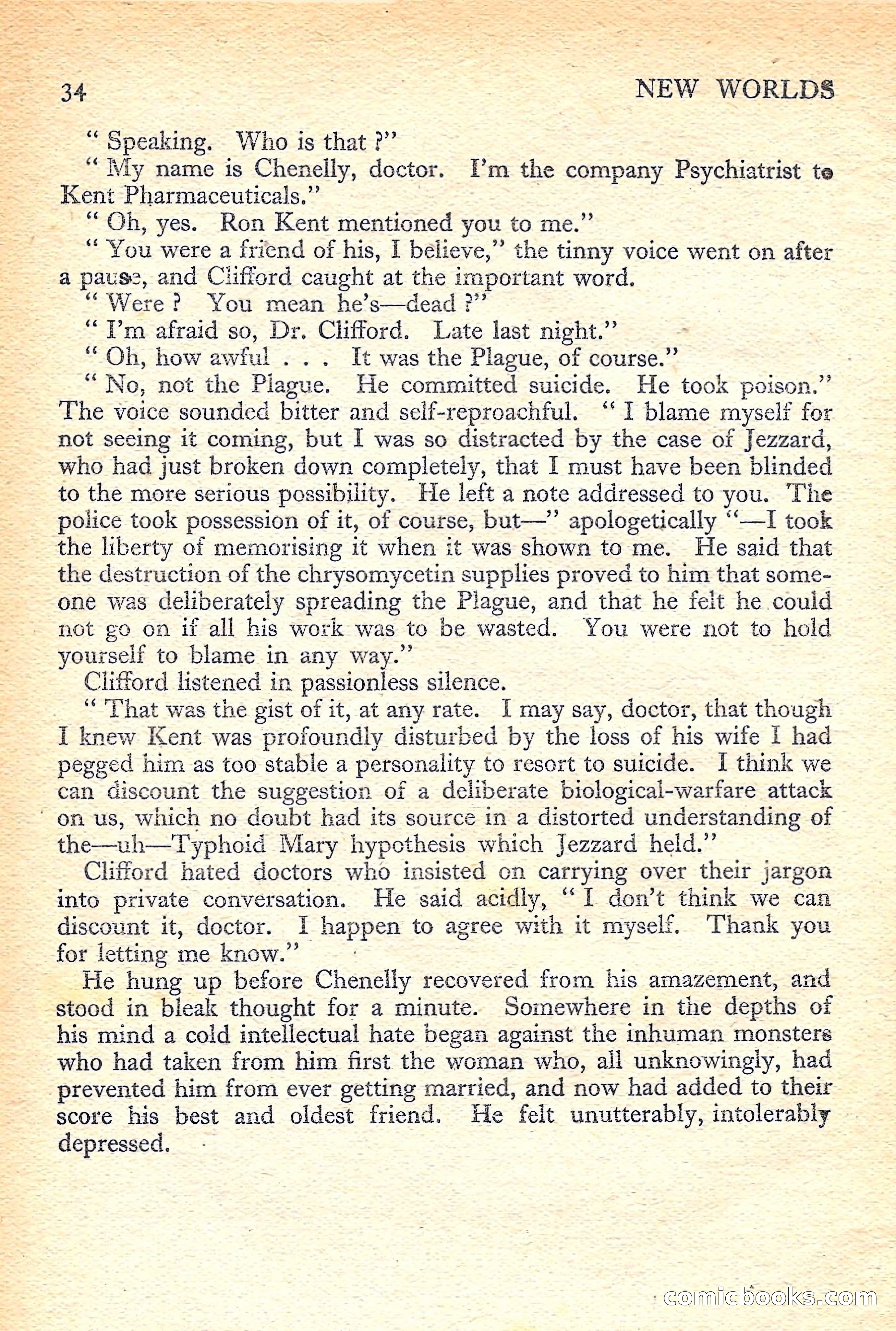 New Worlds Science Fiction No. 43 — page 36 of 132