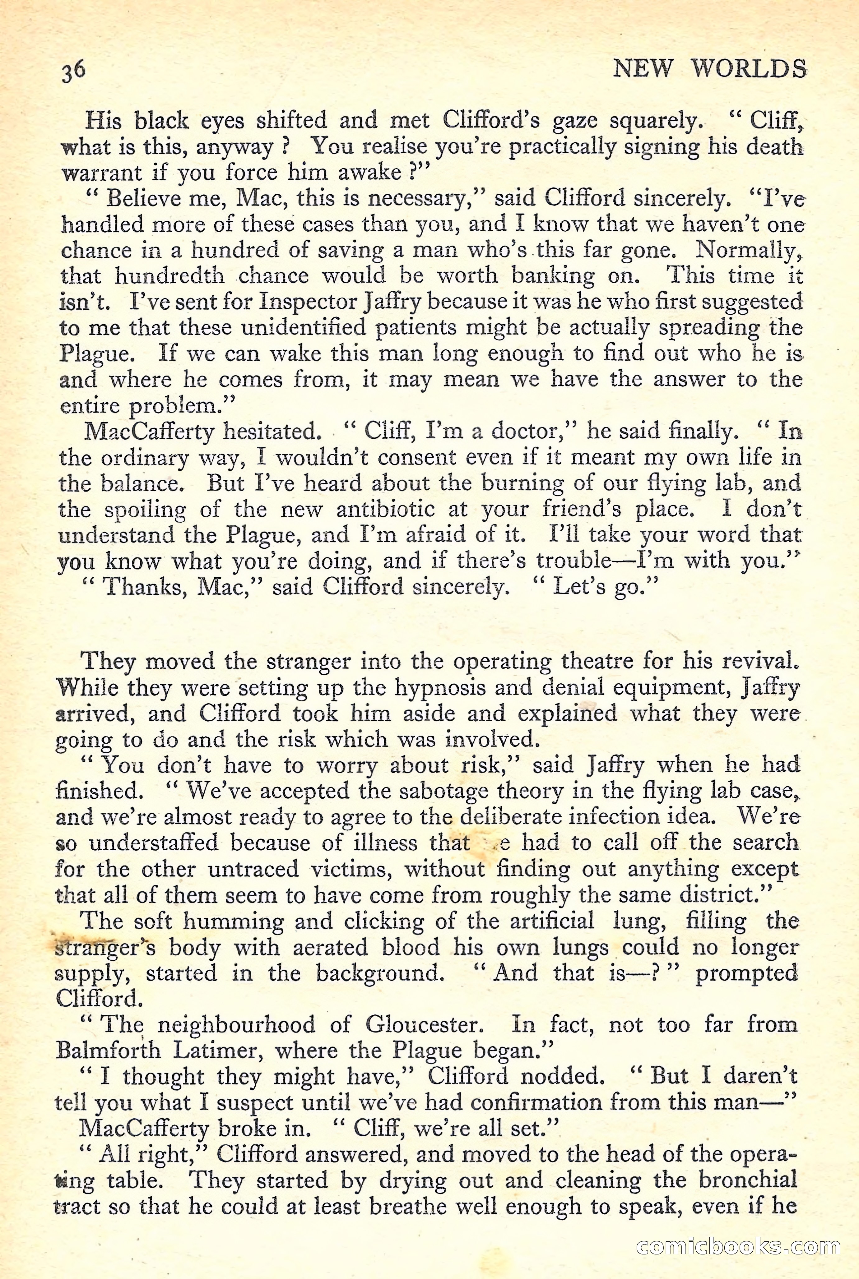 New Worlds Science Fiction No. 43 — page 38 of 132