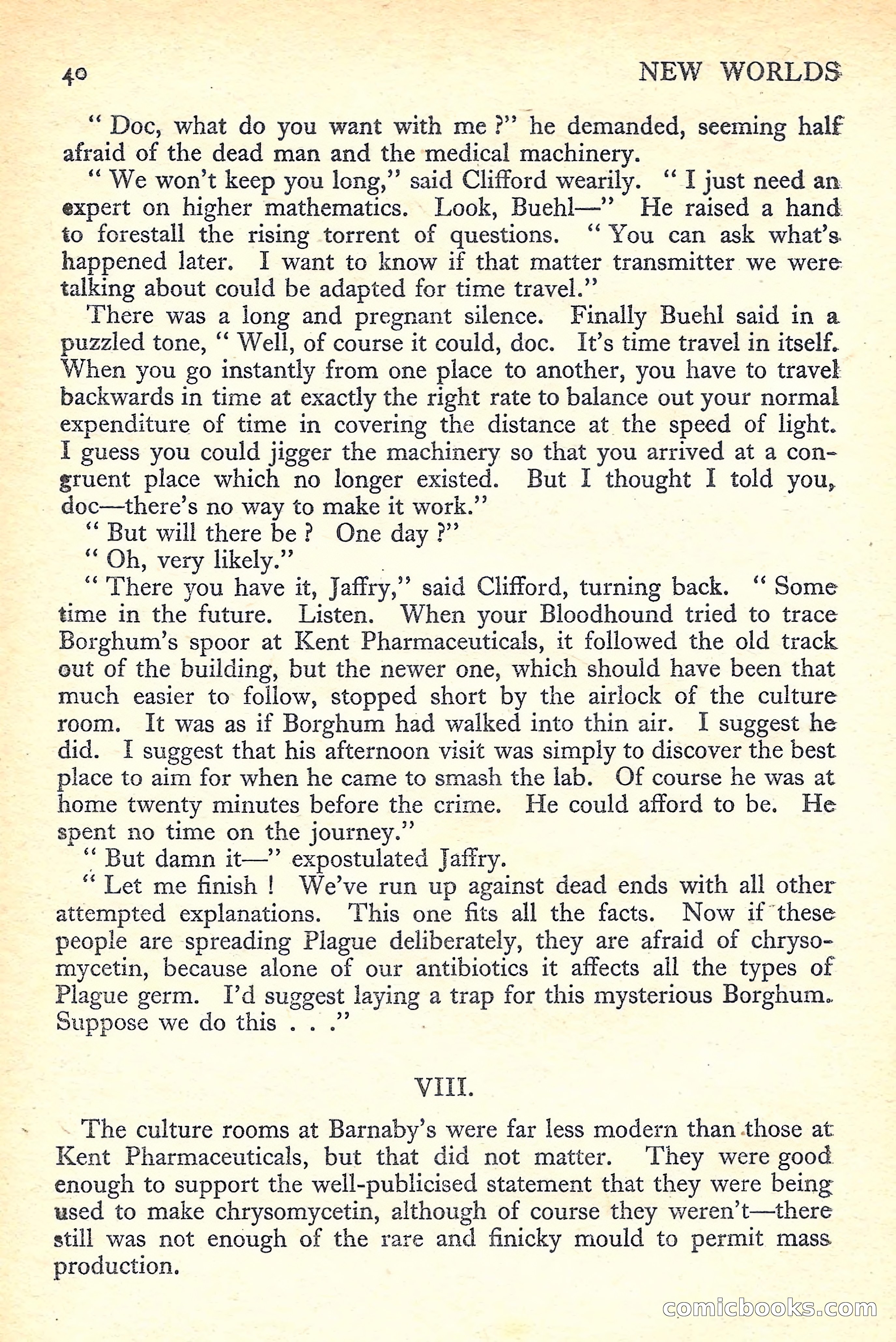 New Worlds Science Fiction No. 43 — page 42 of 132