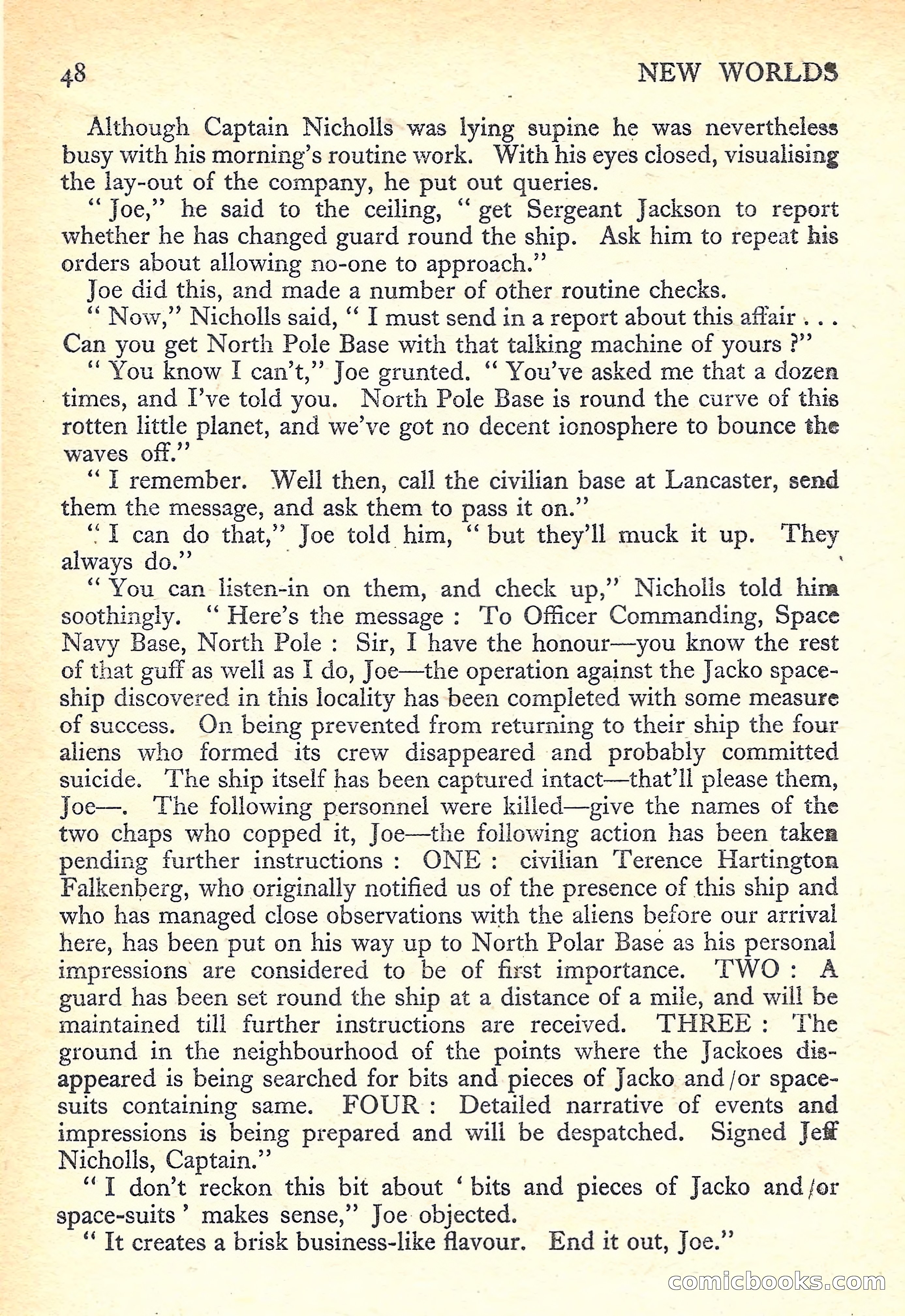 New Worlds Science Fiction No. 43 — page 50 of 132