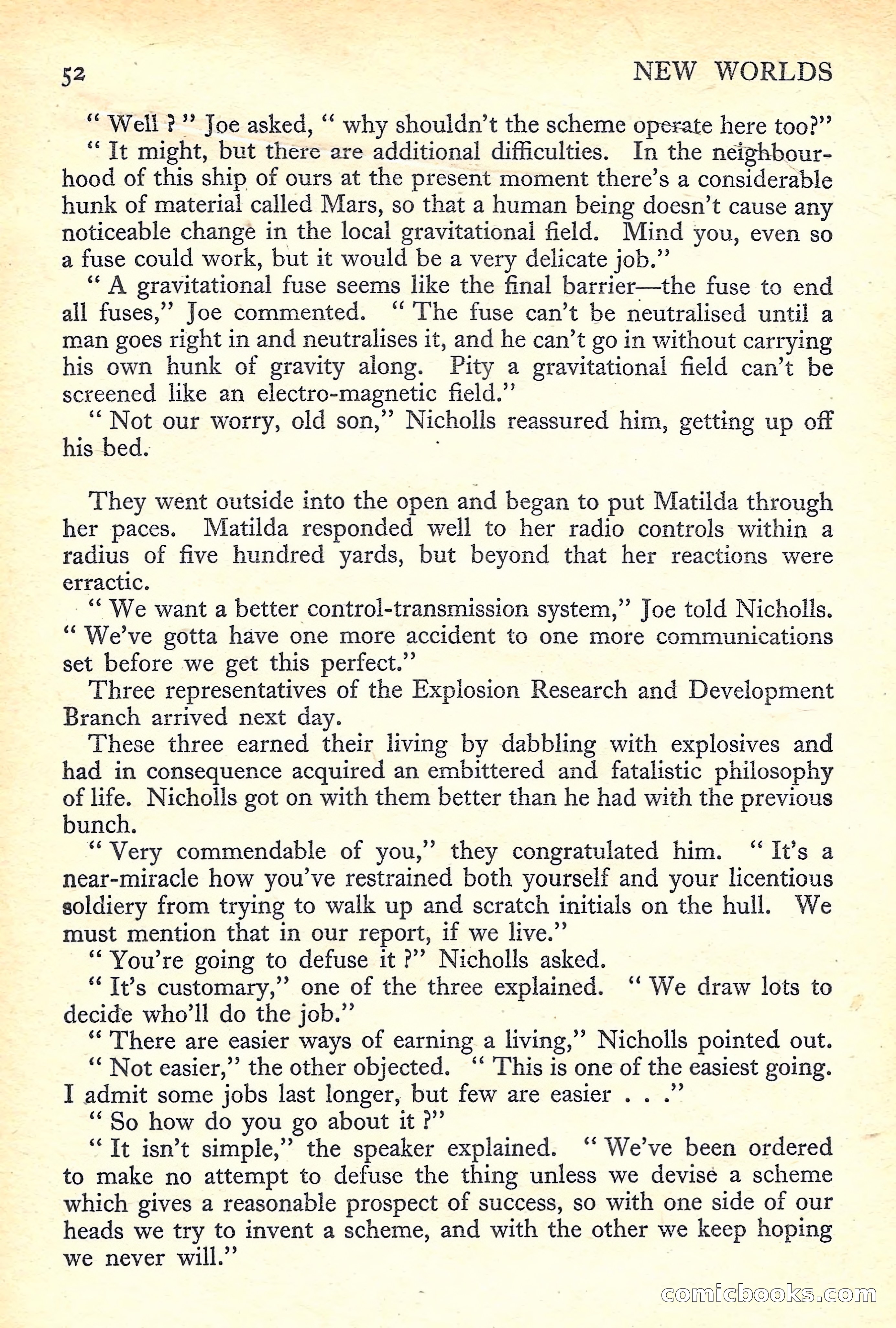 New Worlds Science Fiction No. 43 — page 54 of 132