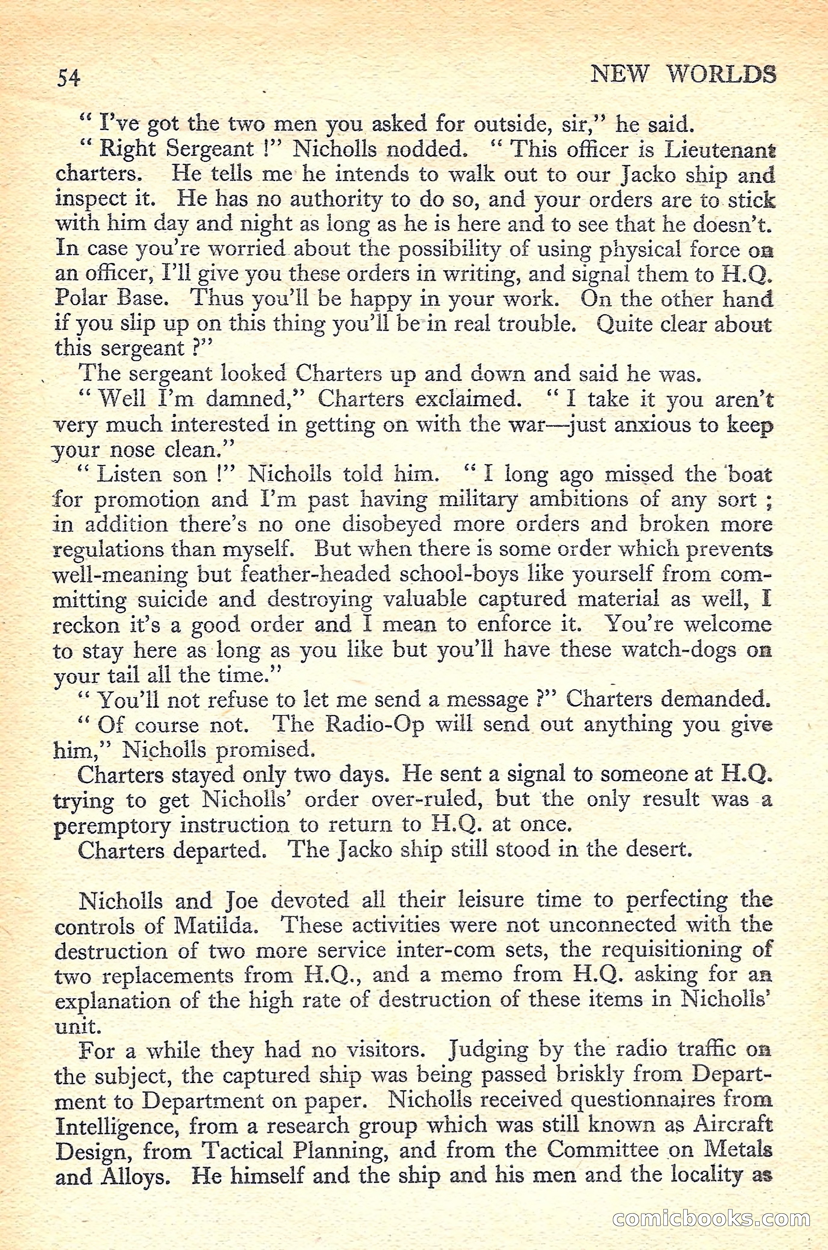 New Worlds Science Fiction No. 43 — page 56 of 132