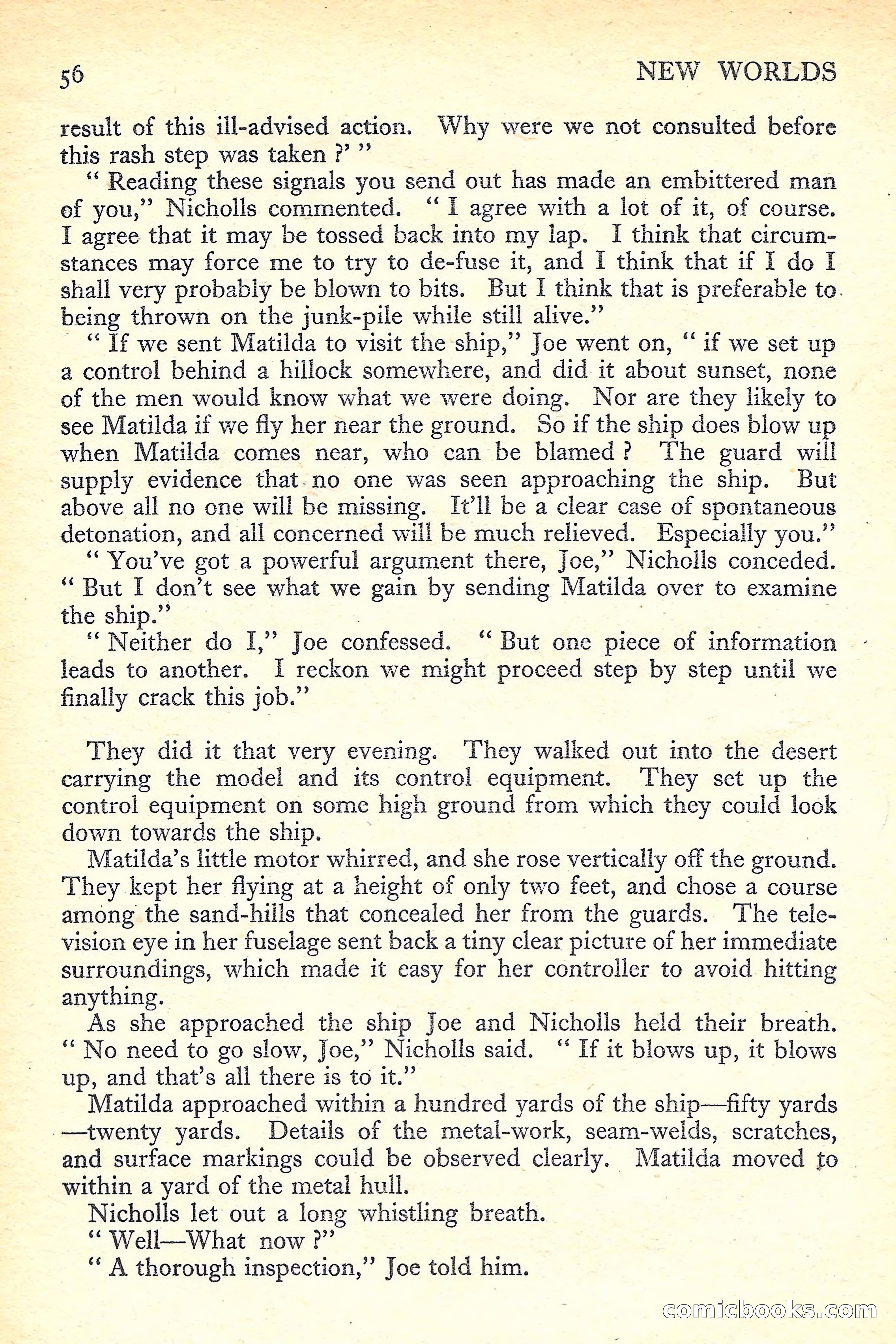 New Worlds Science Fiction No. 43 — page 58 of 132