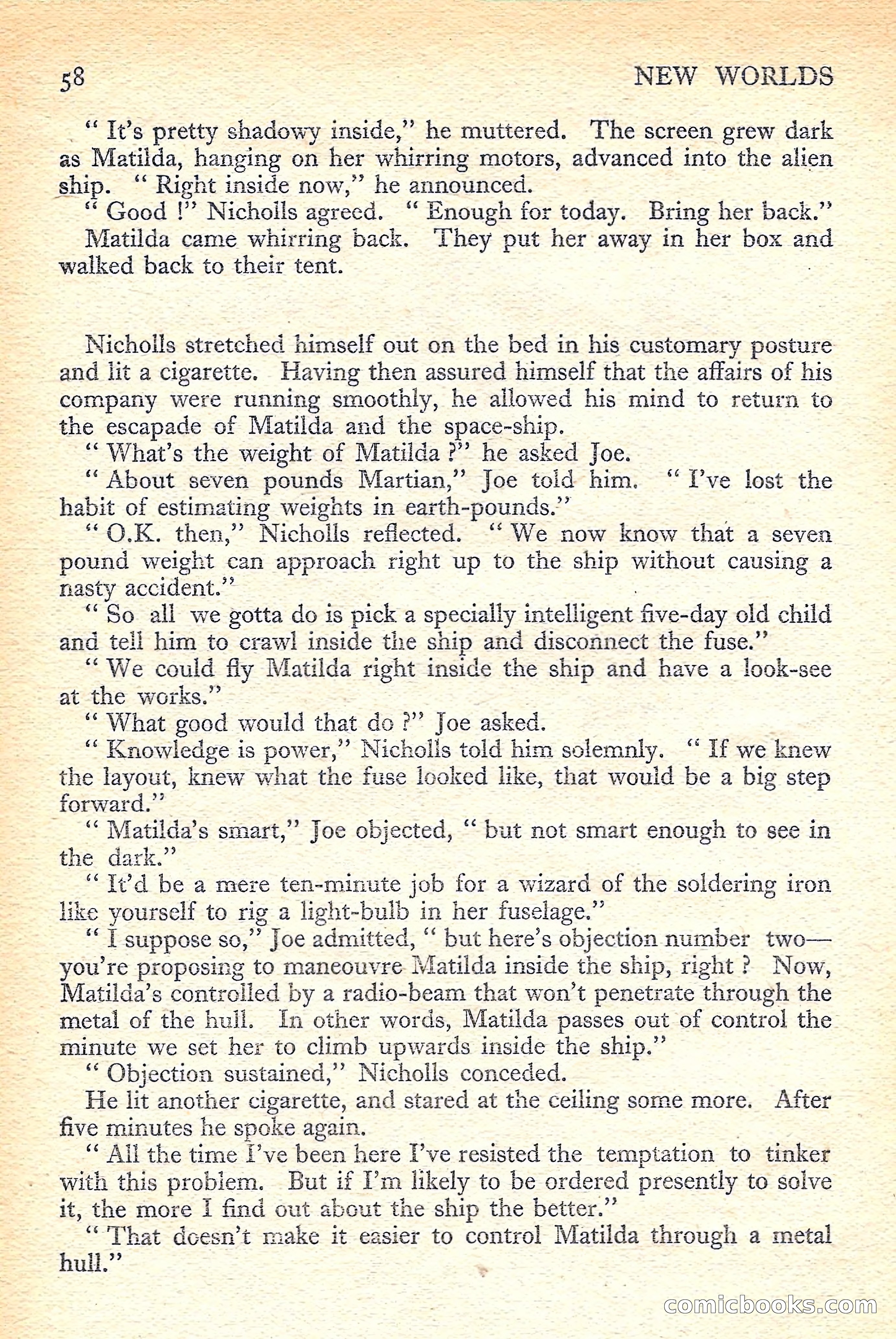 New Worlds Science Fiction No. 43 — page 60 of 132