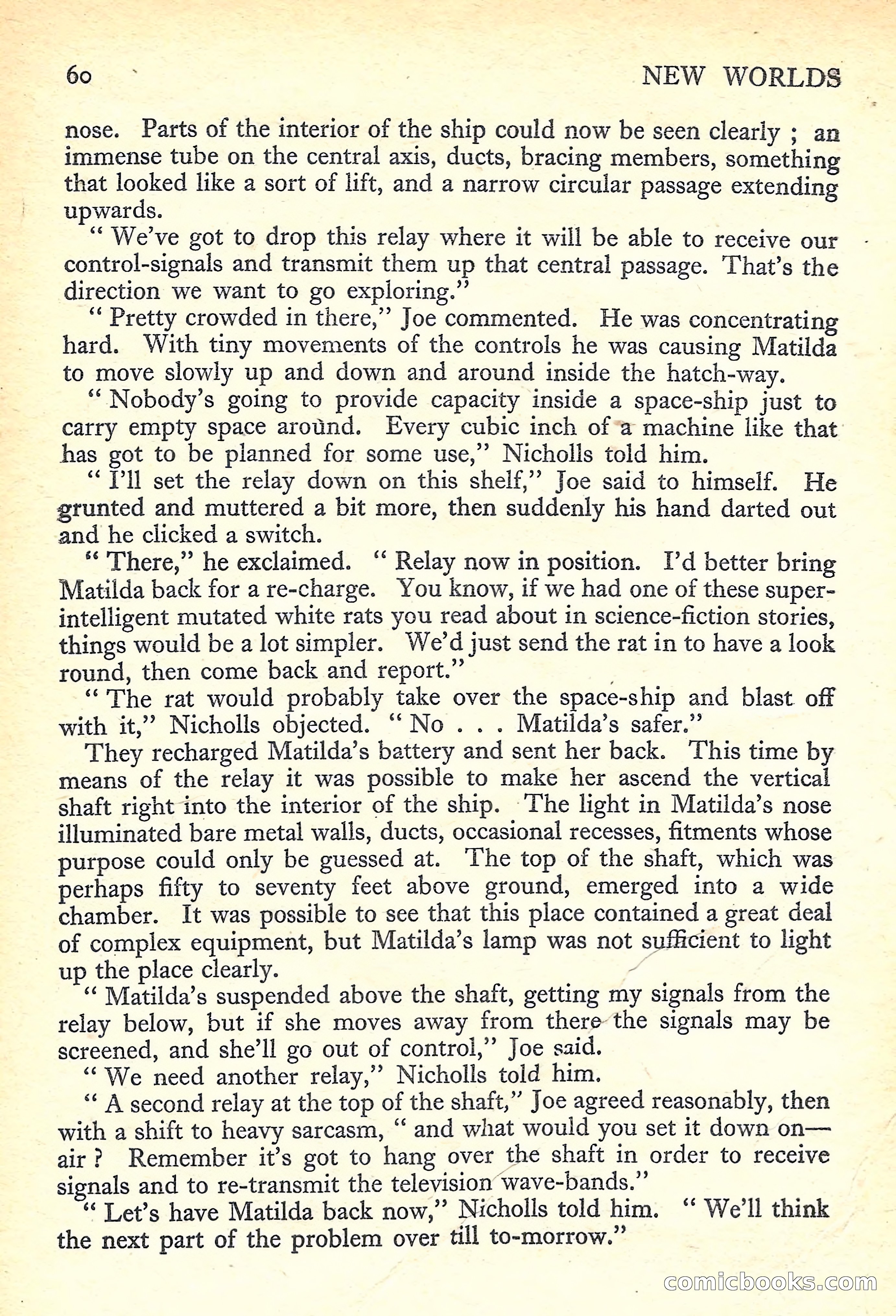 New Worlds Science Fiction No. 43 — page 62 of 132