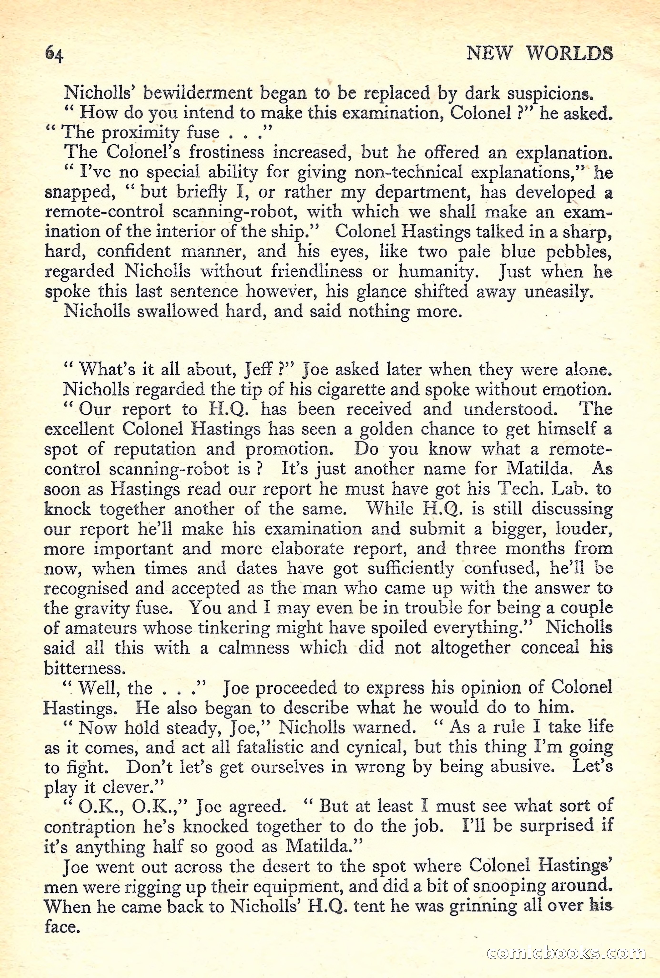 New Worlds Science Fiction No. 43 — page 66 of 132
