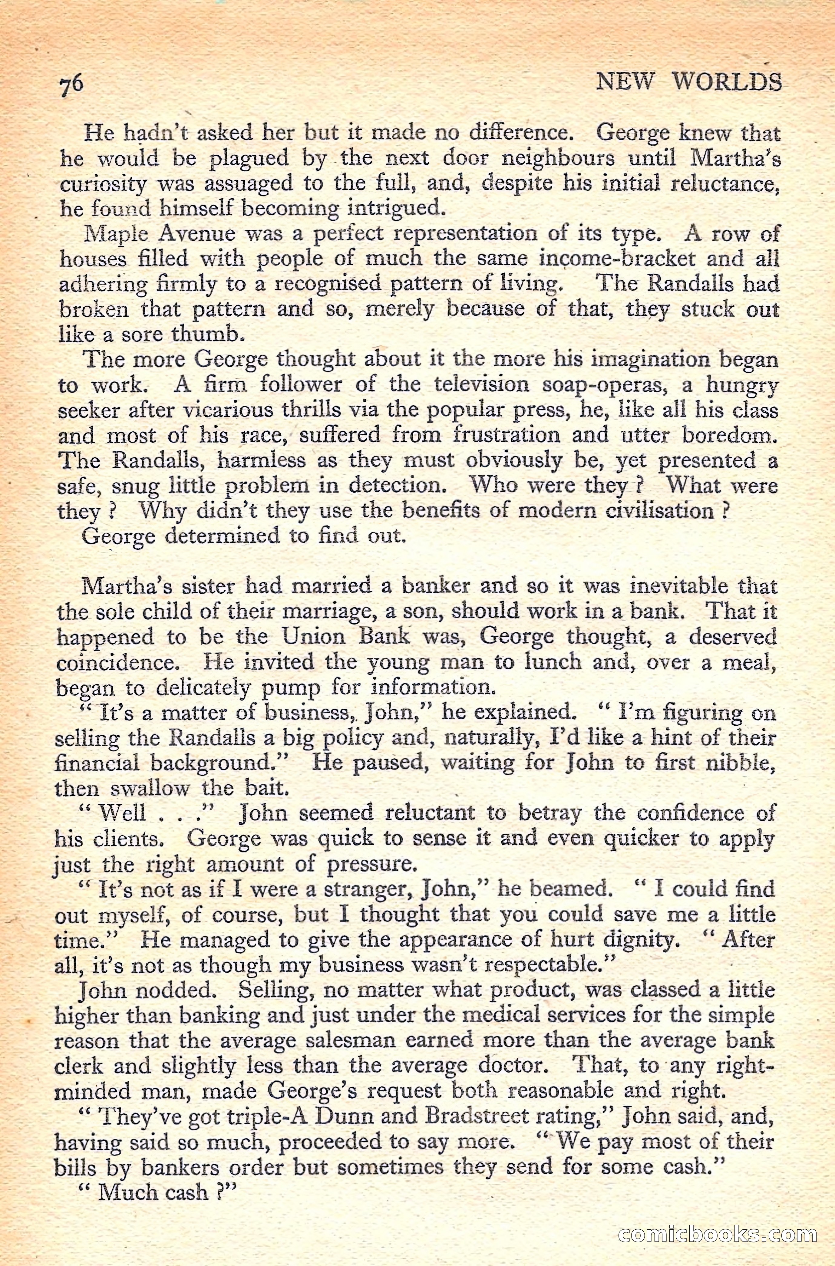 New Worlds Science Fiction No. 43 — page 78 of 132