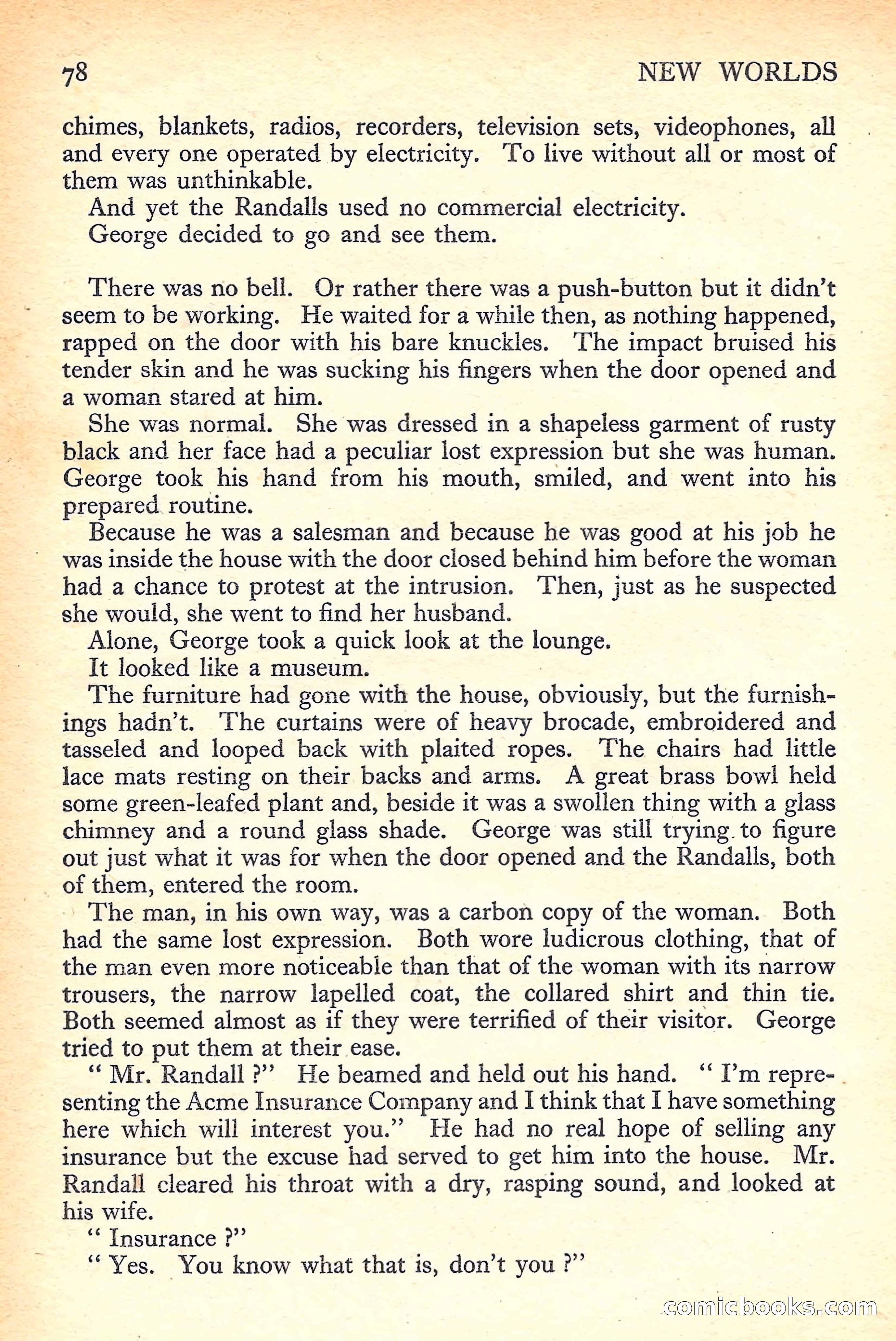 New Worlds Science Fiction No. 43 — page 80 of 132