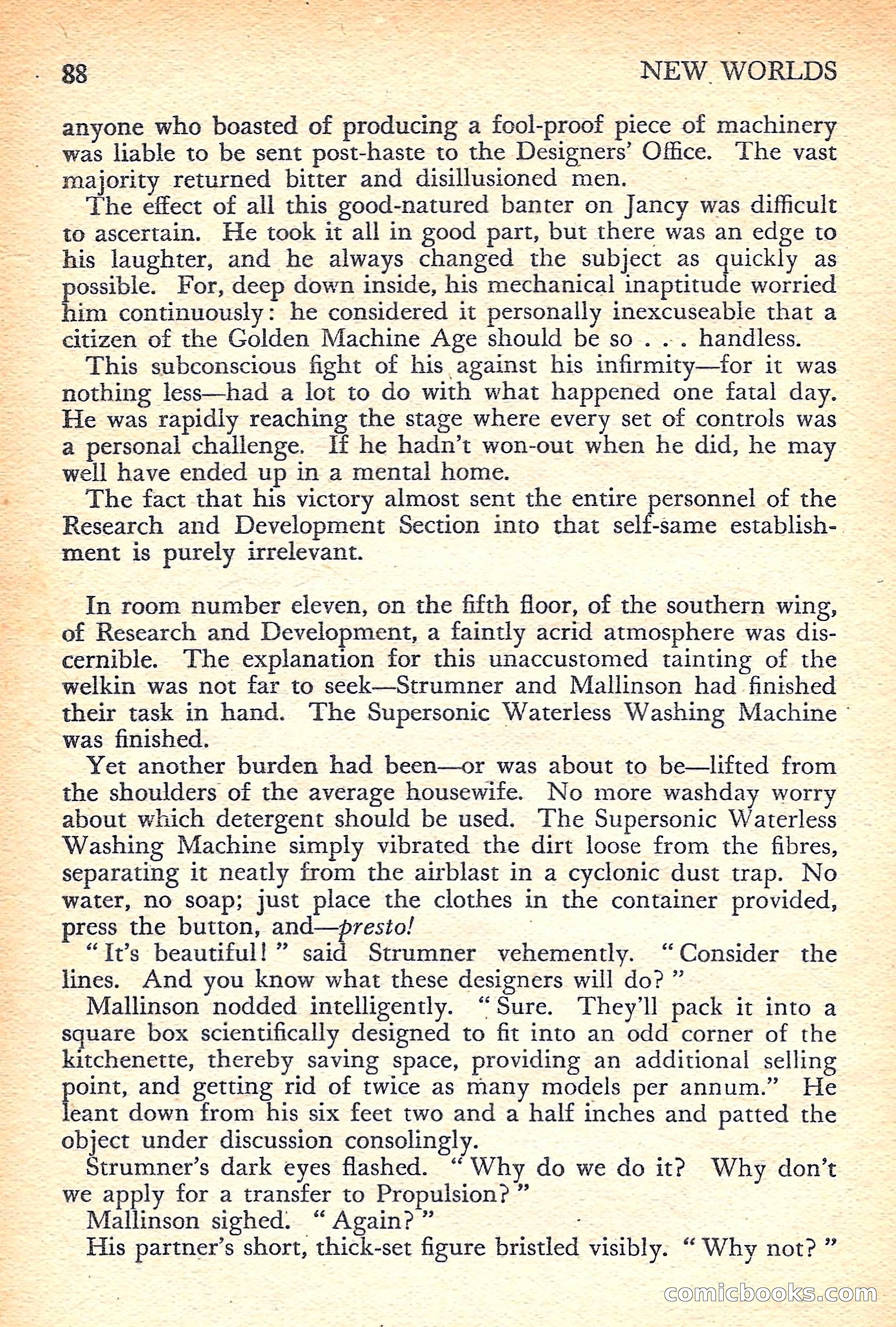 New Worlds Science Fiction No. 43 — page 90 of 132