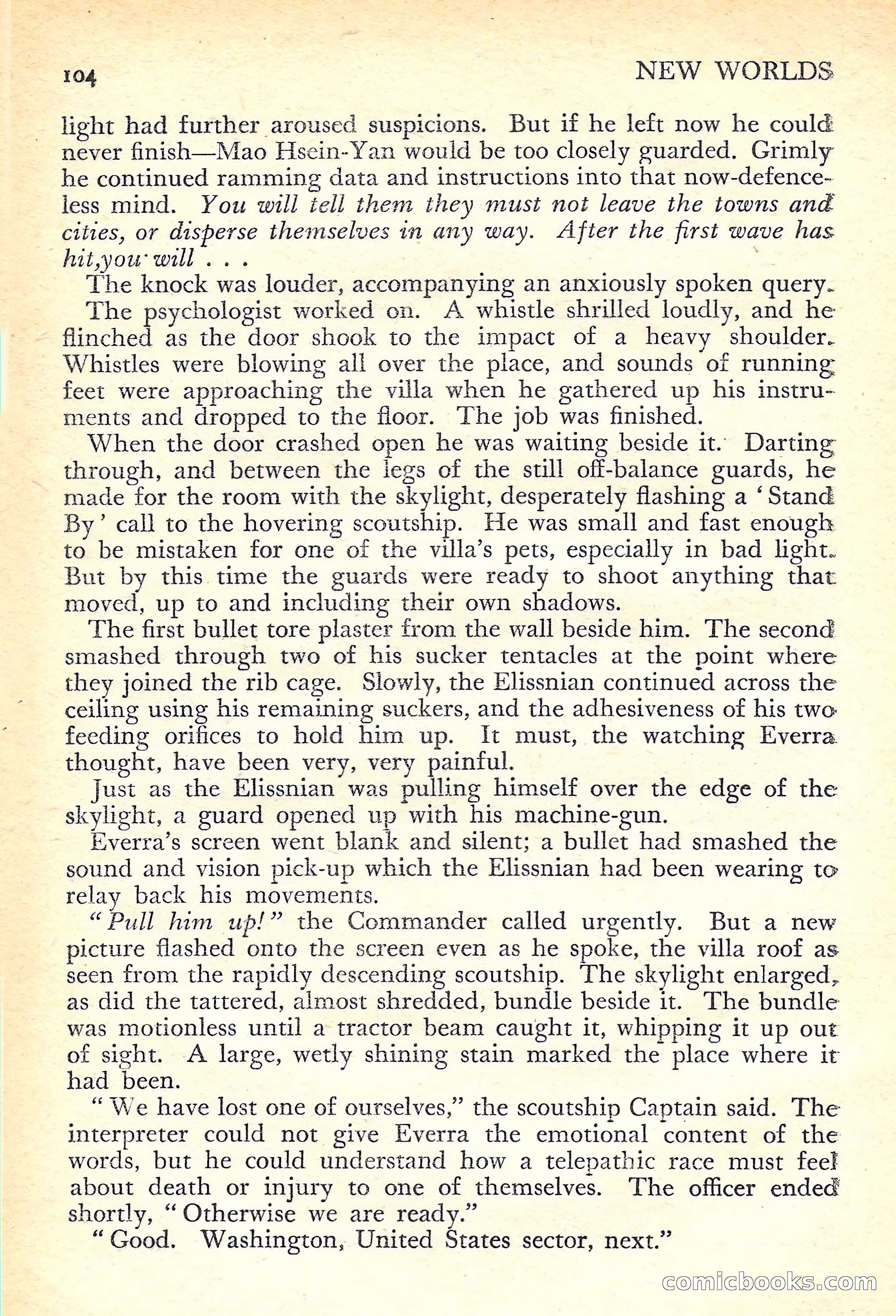 New Worlds Science Fiction No. 43 — page 106 of 132