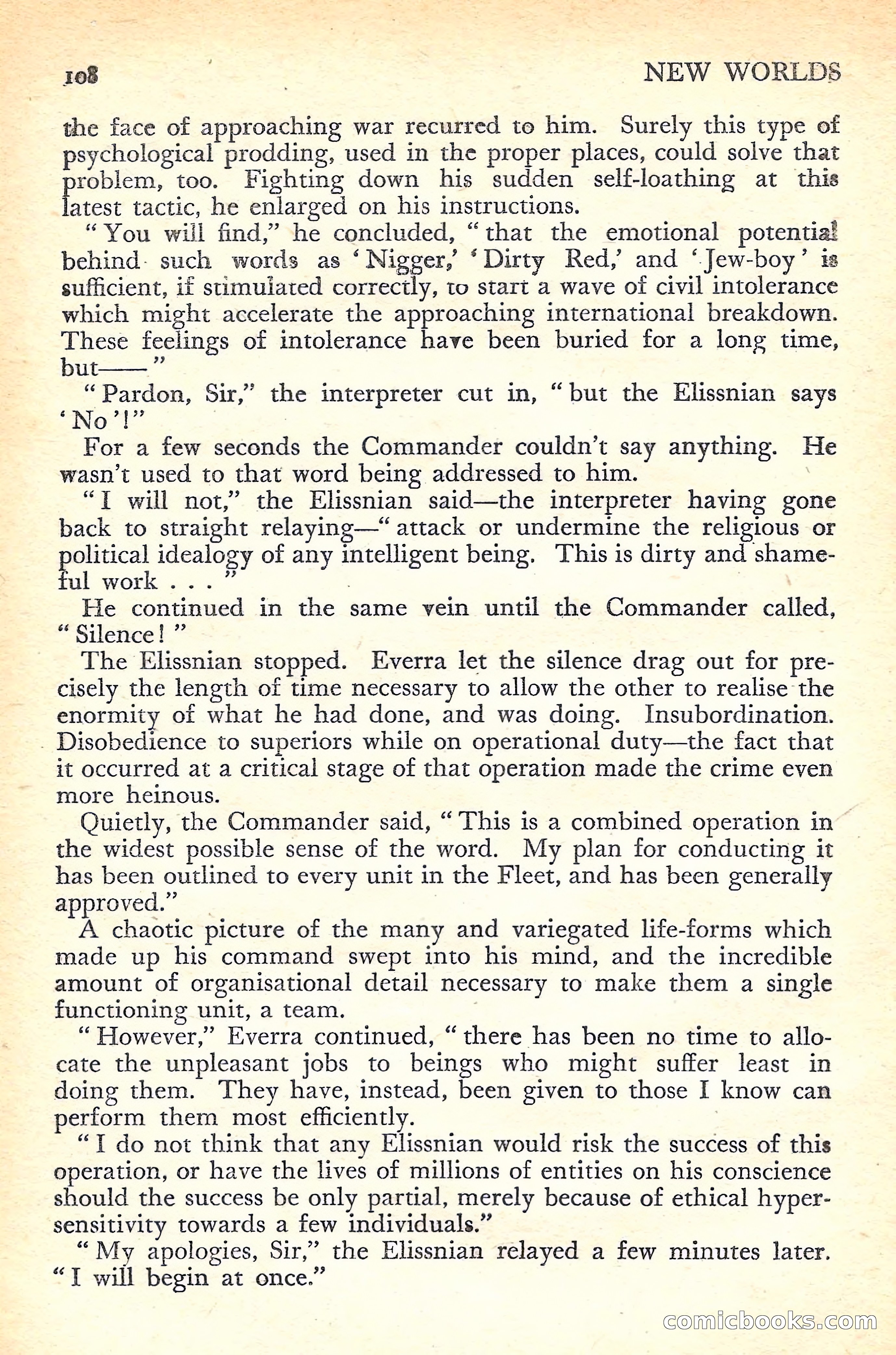 New Worlds Science Fiction No. 43 — page 110 of 132