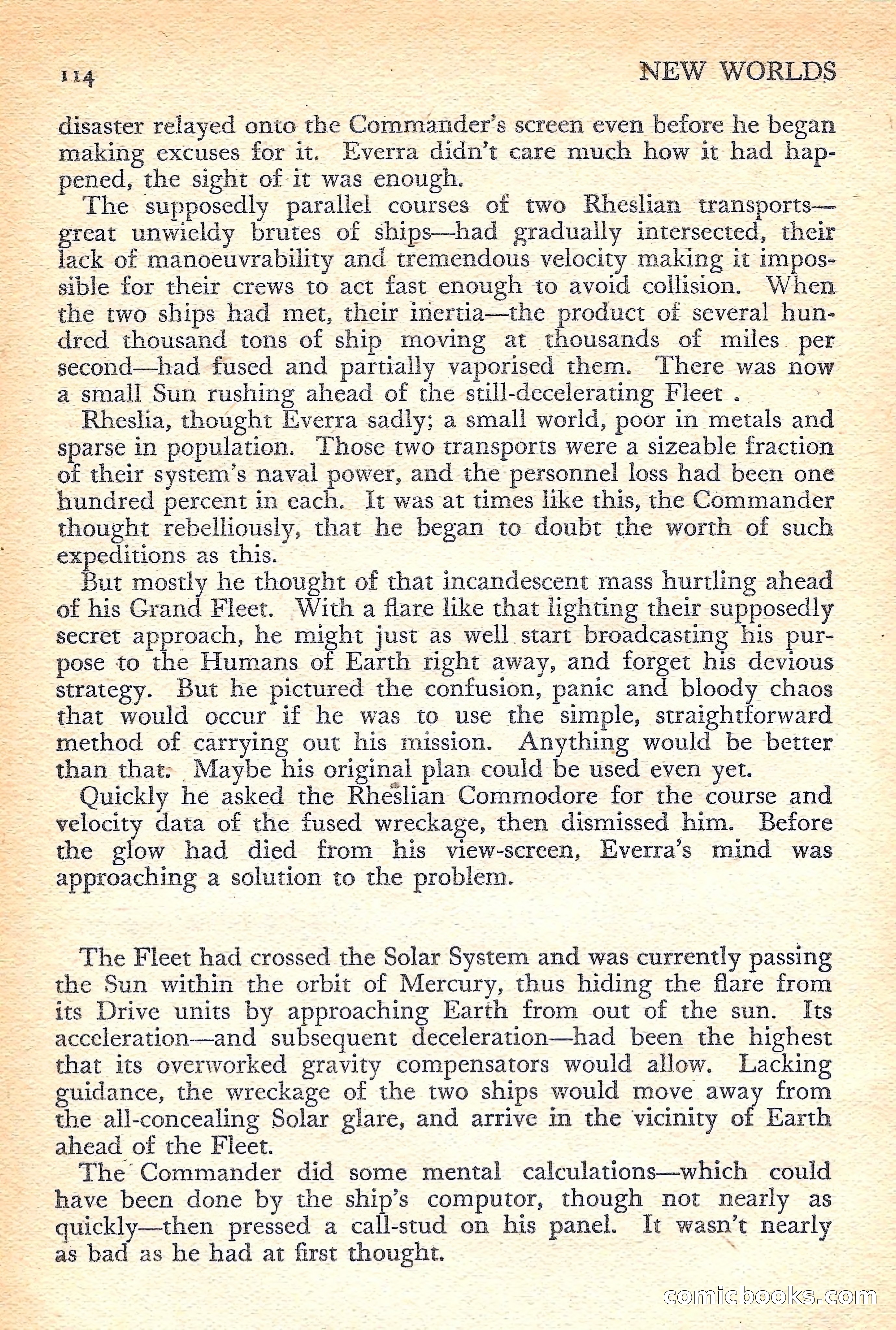 New Worlds Science Fiction No. 43 — page 116 of 132