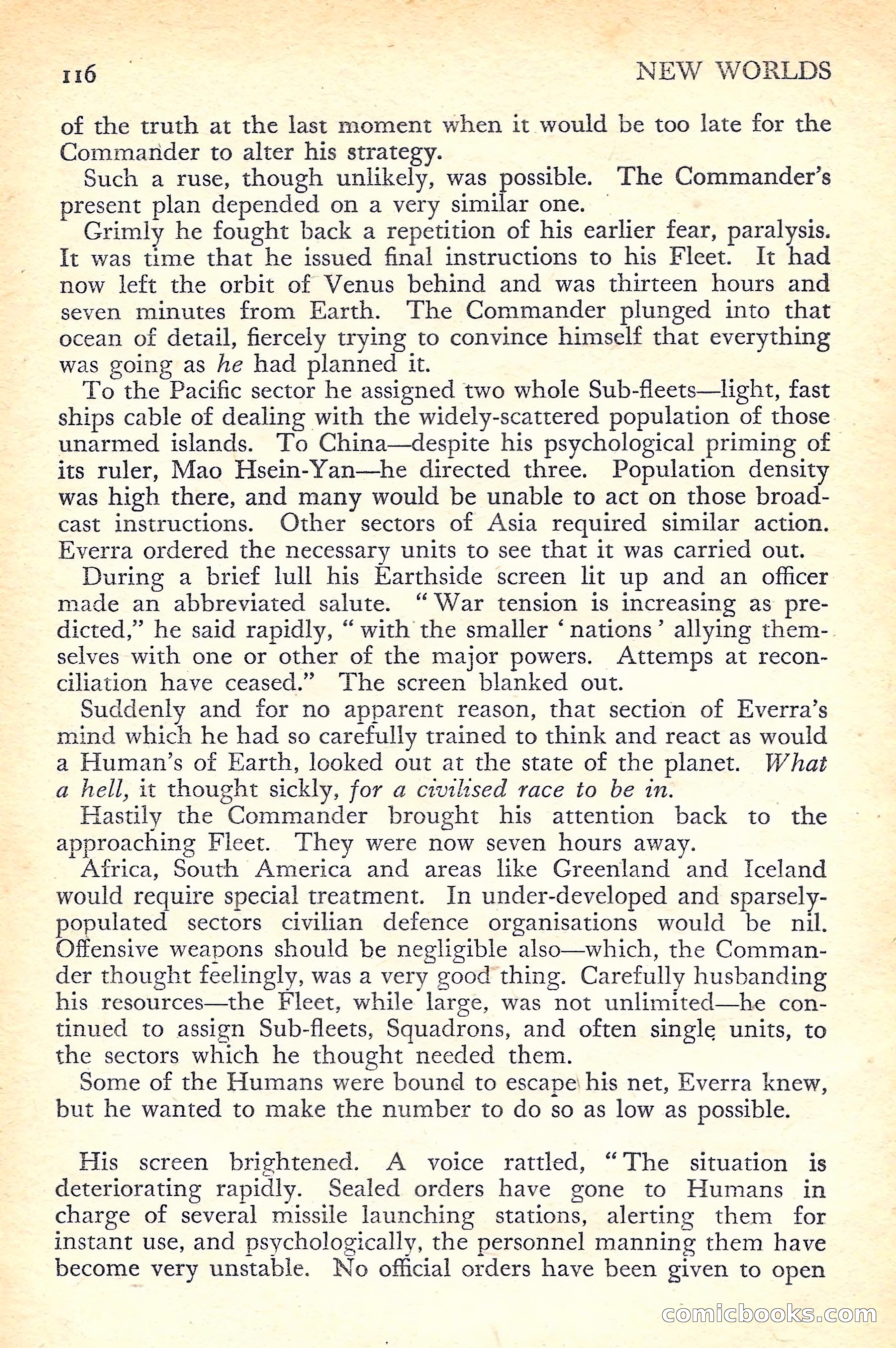 New Worlds Science Fiction No. 43 — page 118 of 132