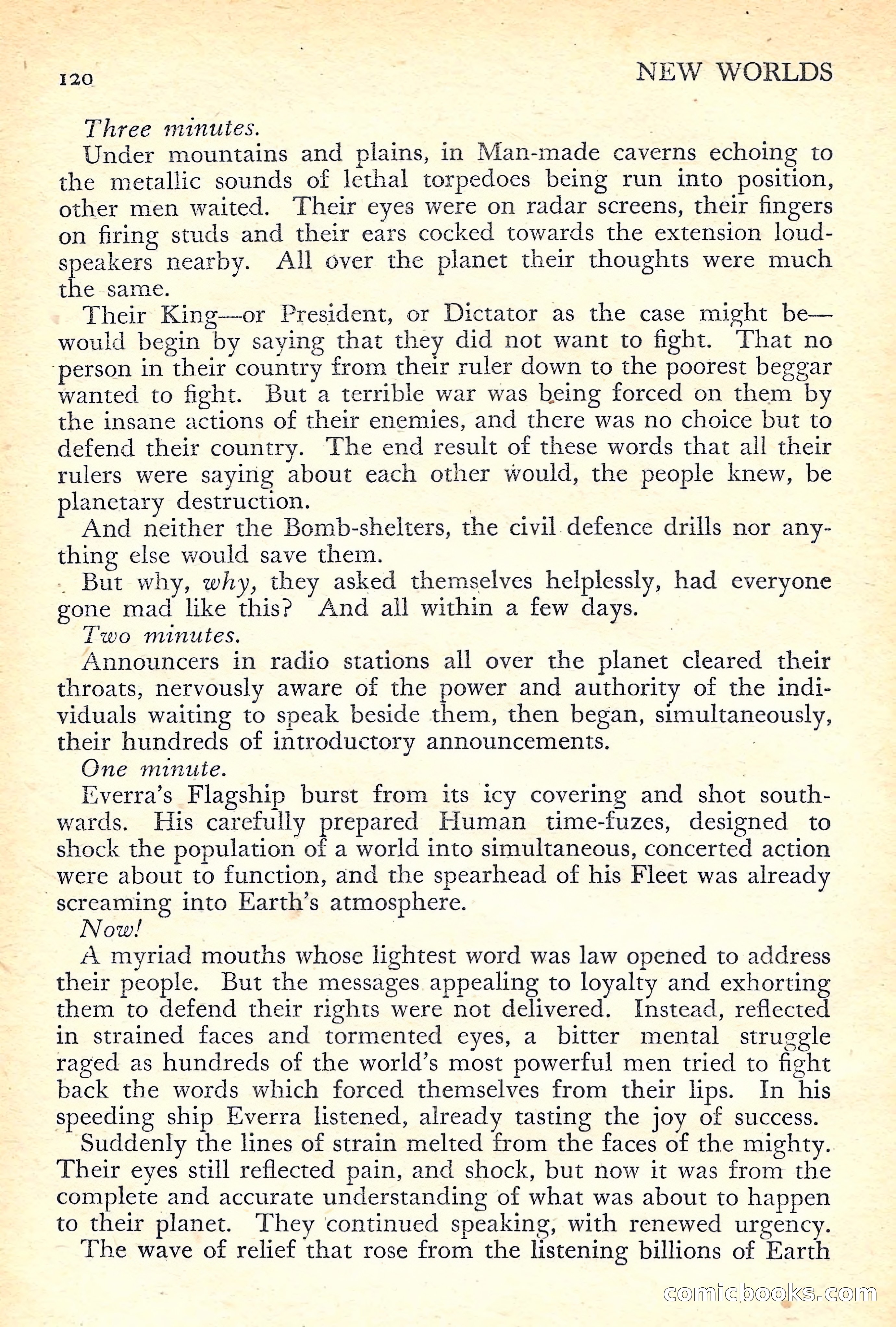 New Worlds Science Fiction No. 43 — page 122 of 132
