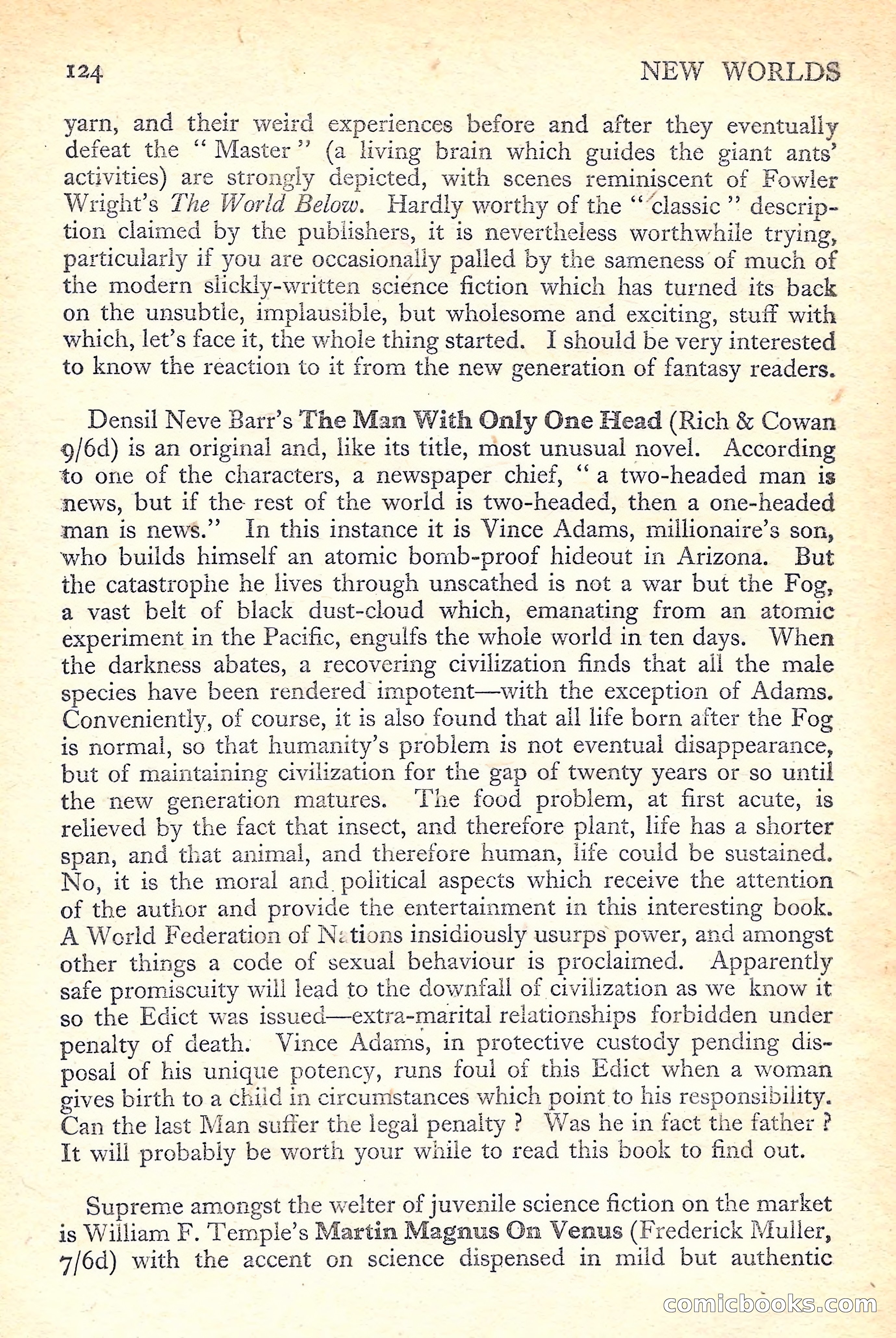 New Worlds Science Fiction No. 43 — page 126 of 132