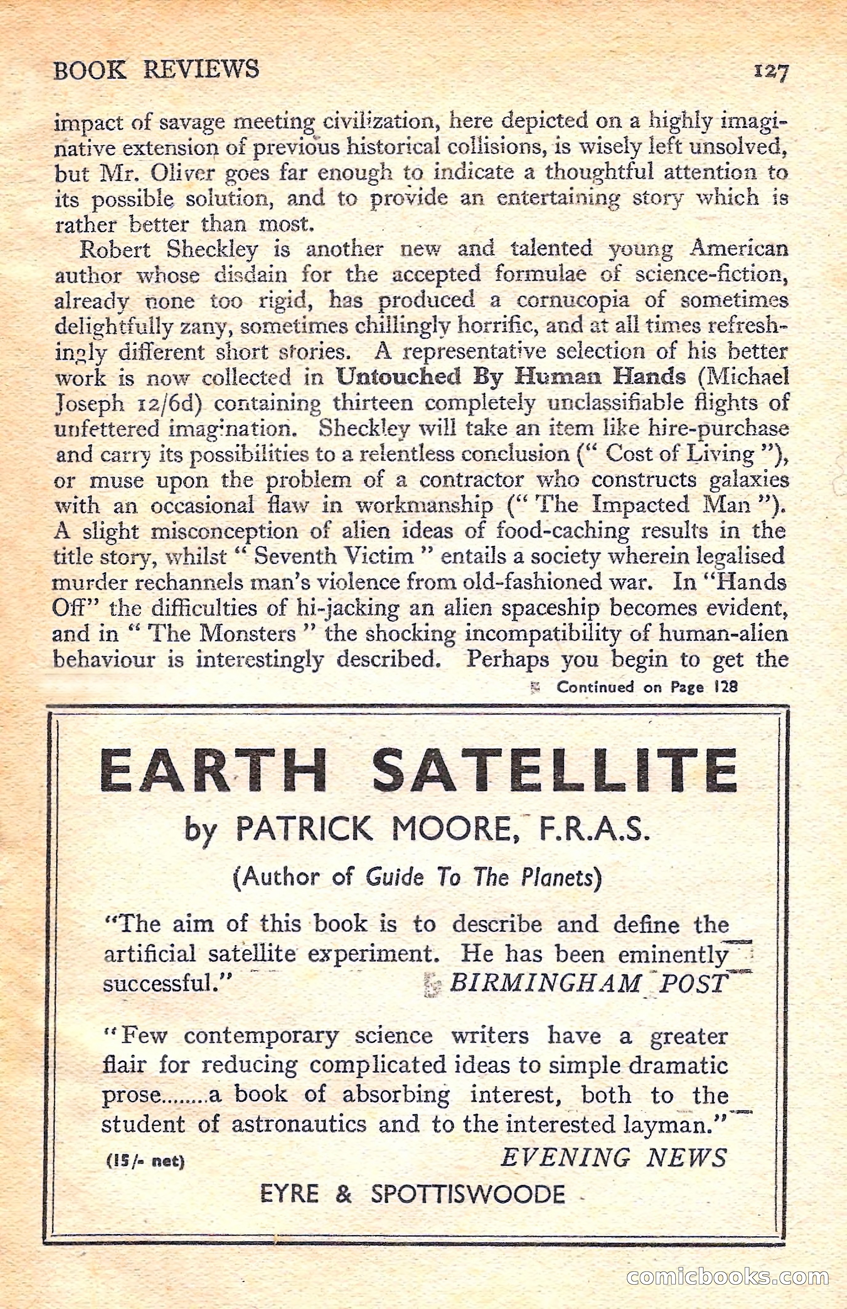 New Worlds Science Fiction No. 43 — page 129 of 132
