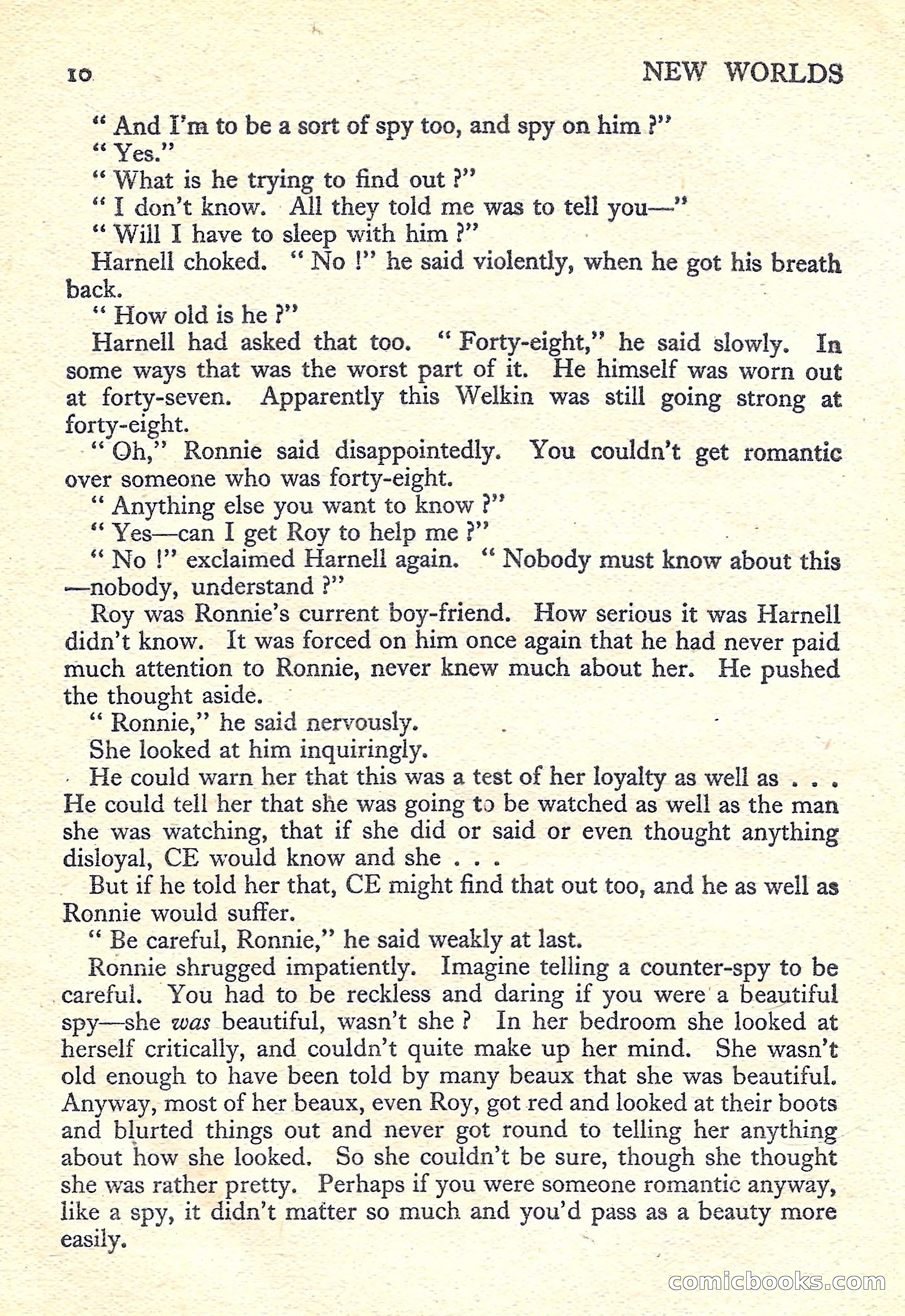 New Worlds Science Fiction No. 44 — page 12 of 132