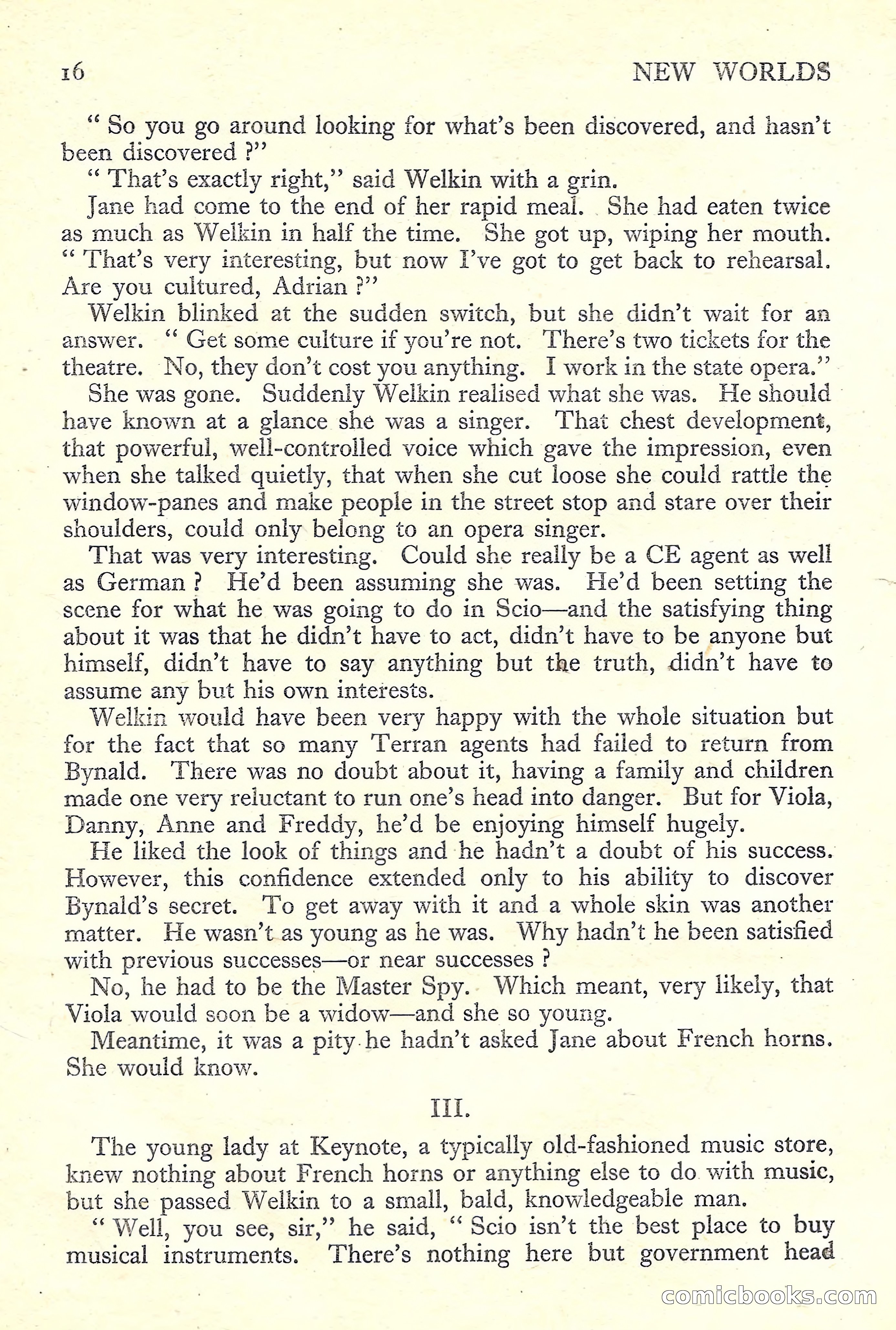 New Worlds Science Fiction No. 44 — page 18 of 132