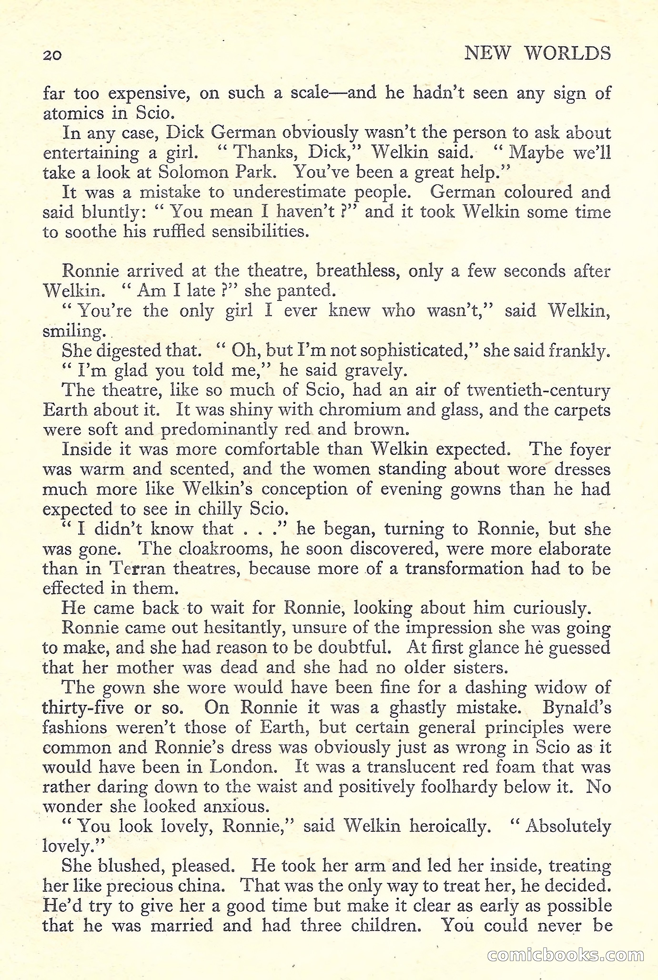 New Worlds Science Fiction No. 44 — page 22 of 132
