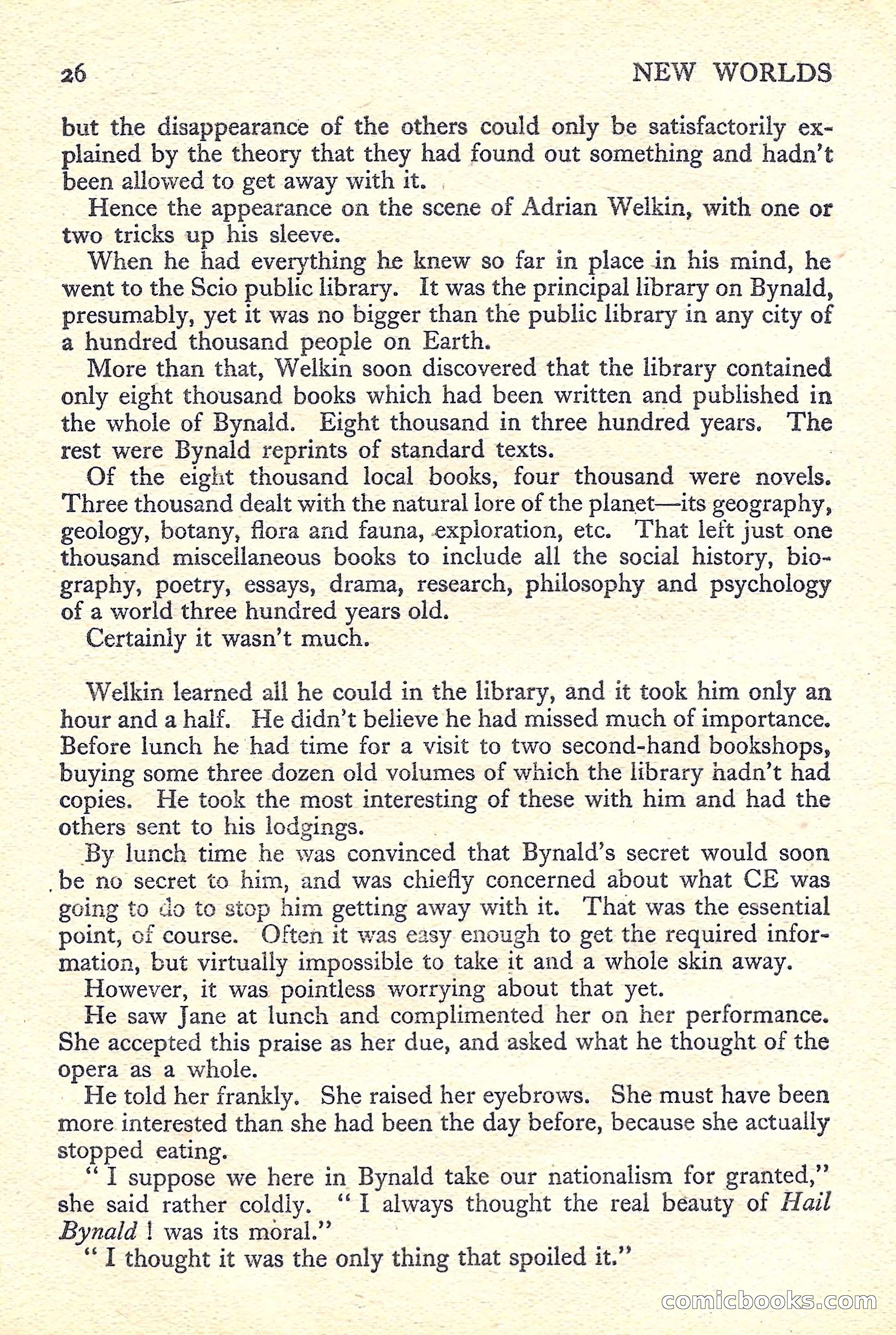 New Worlds Science Fiction No. 44 — page 28 of 132