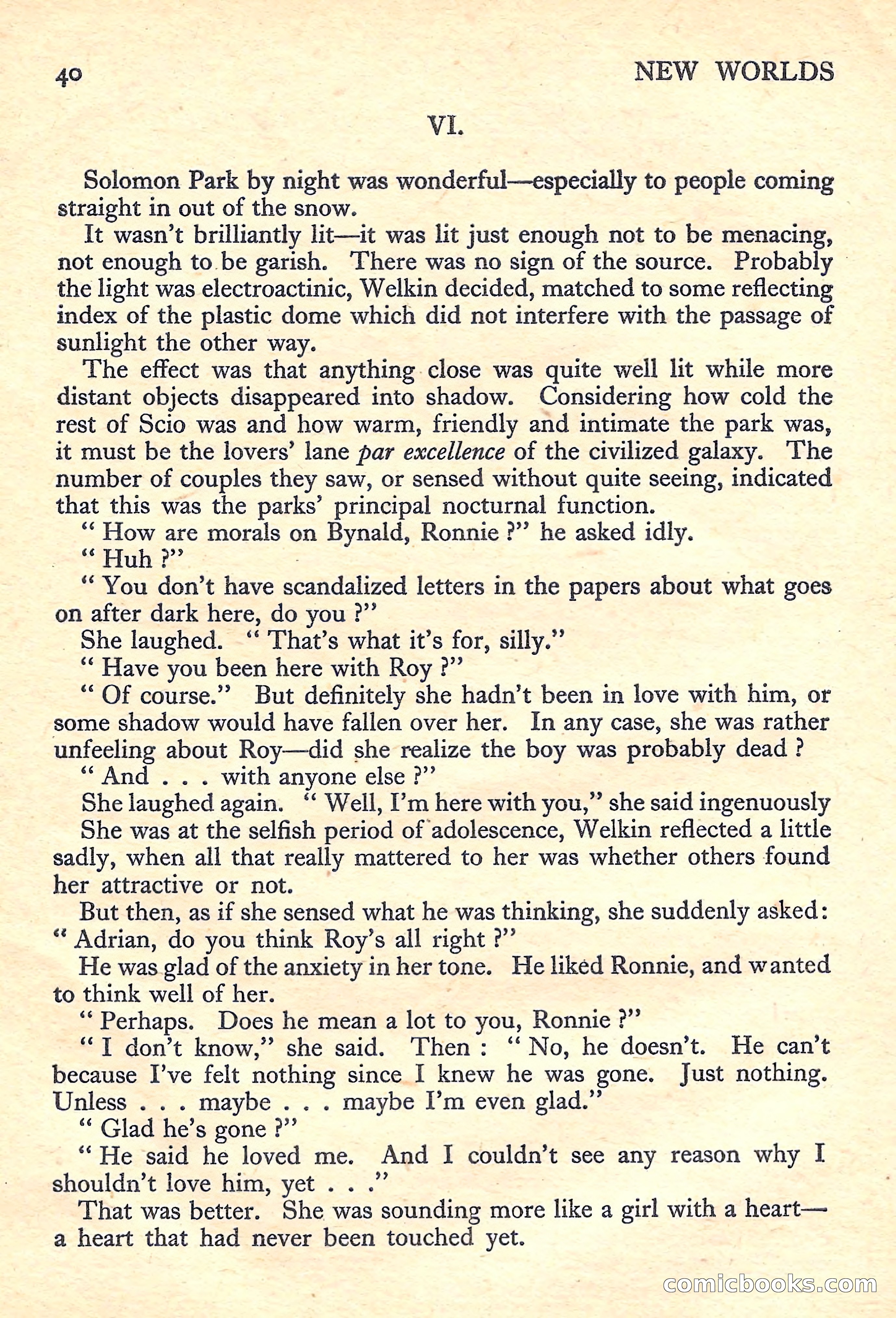 New Worlds Science Fiction No. 44 — page 42 of 132