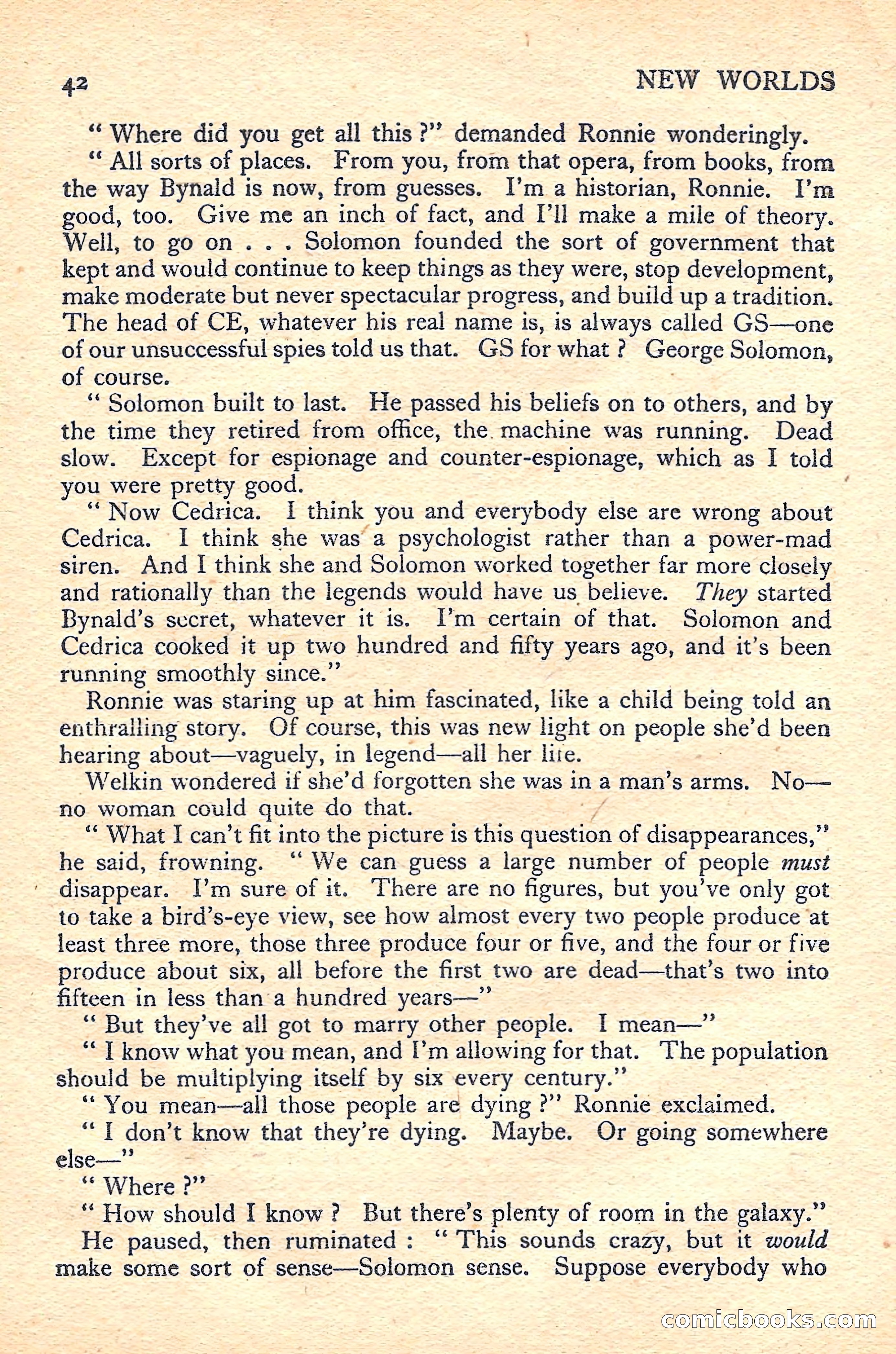 New Worlds Science Fiction No. 44 — page 44 of 132