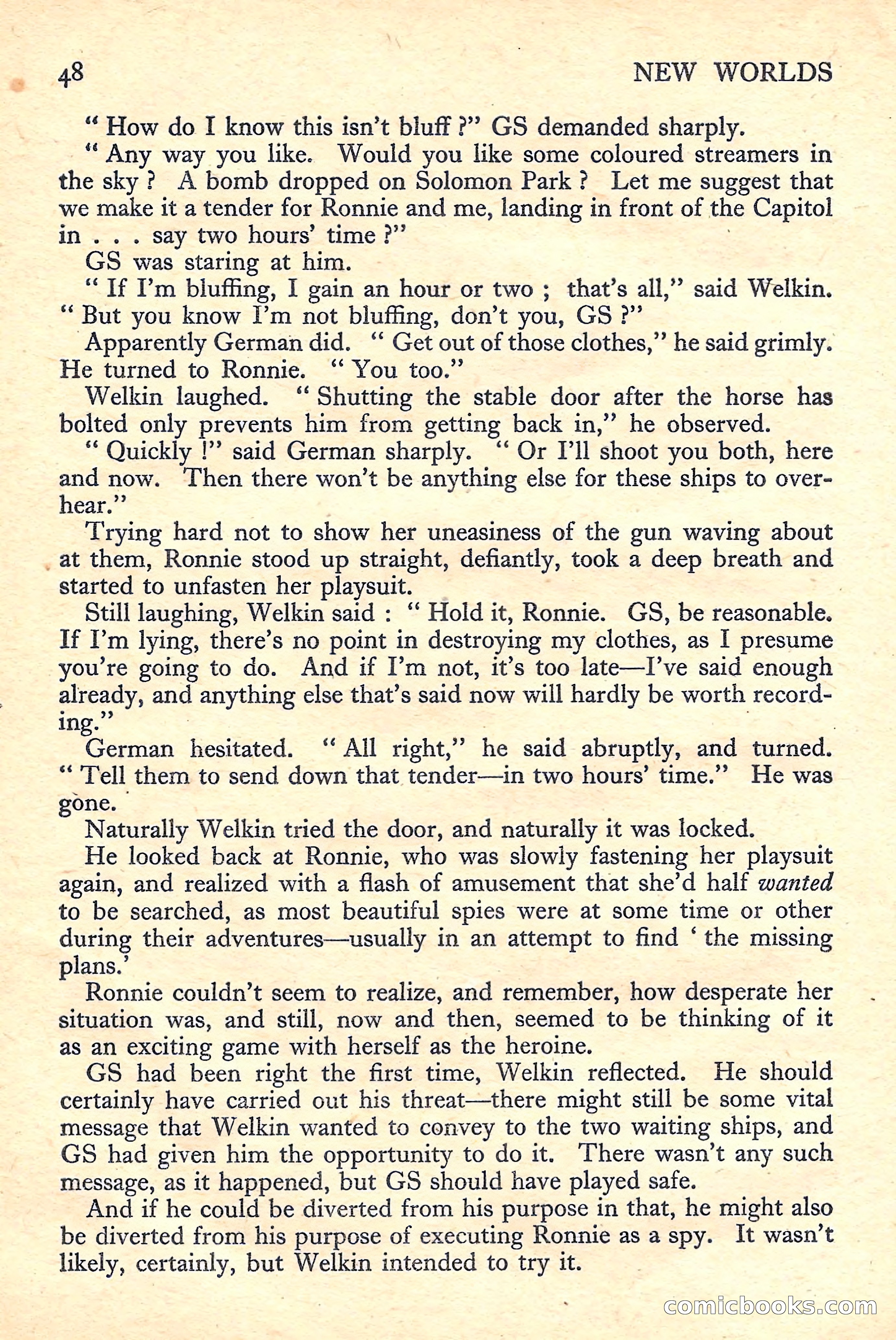 New Worlds Science Fiction No. 44 — page 50 of 132
