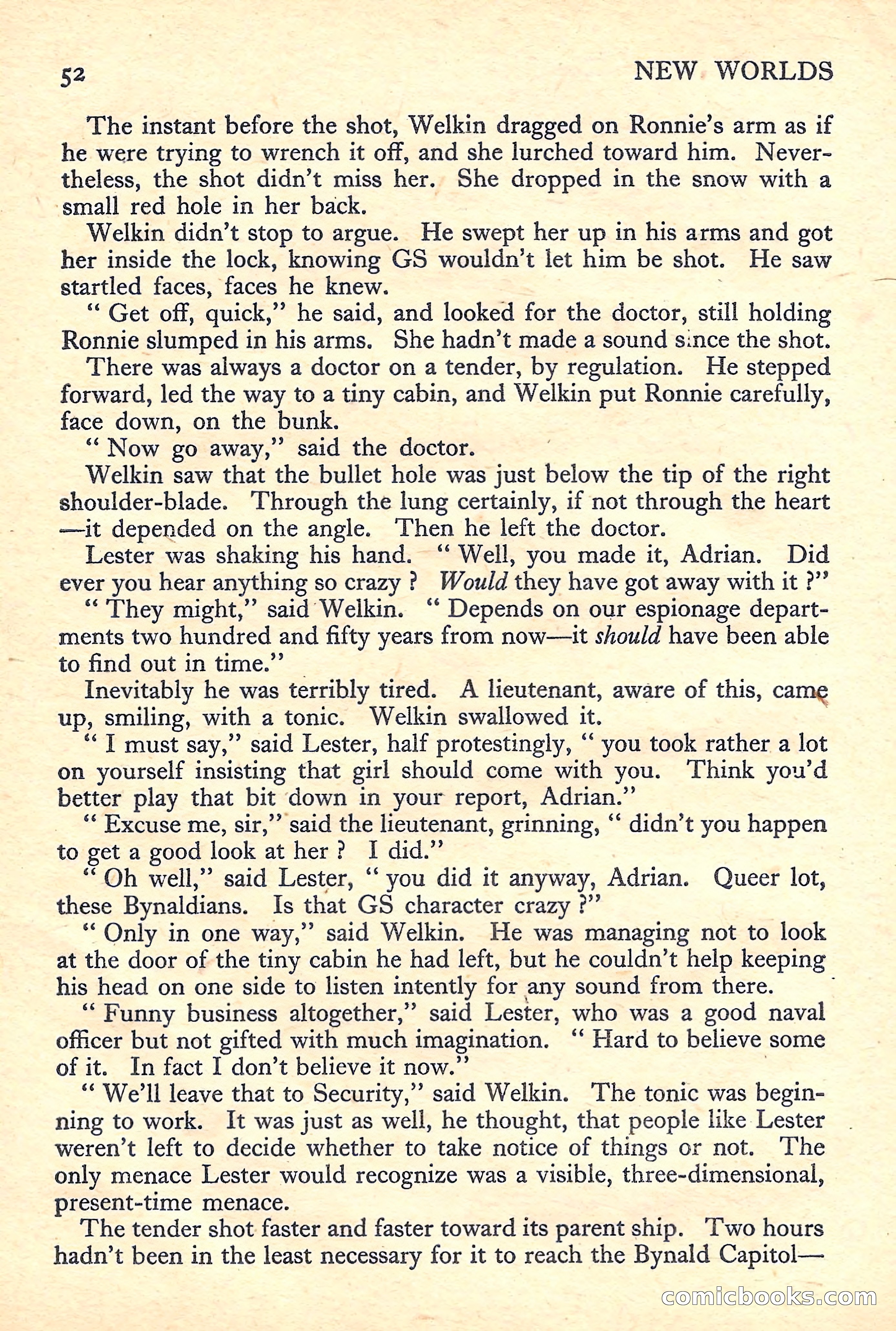 New Worlds Science Fiction No. 44 — page 54 of 132