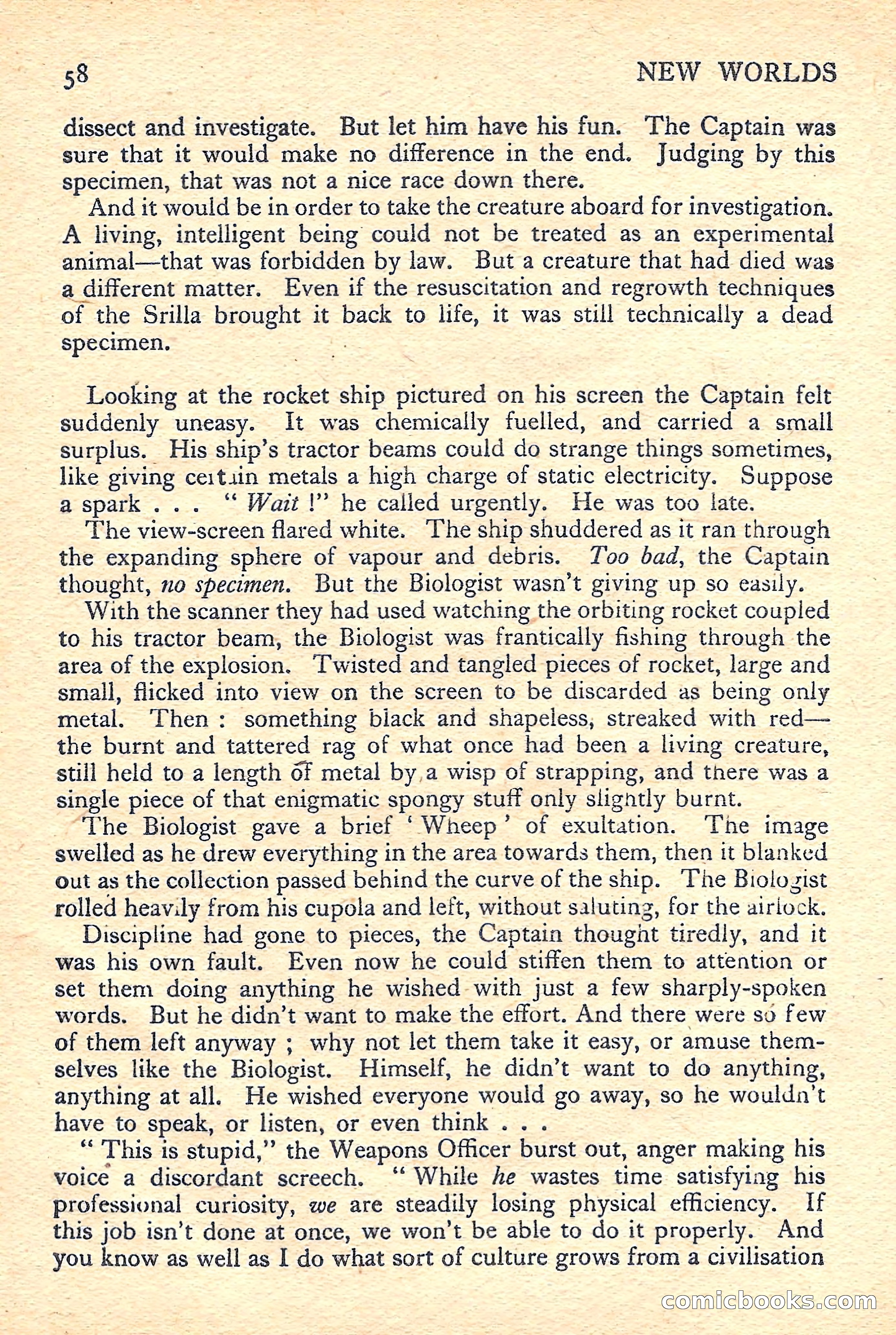 New Worlds Science Fiction No. 44 — page 60 of 132
