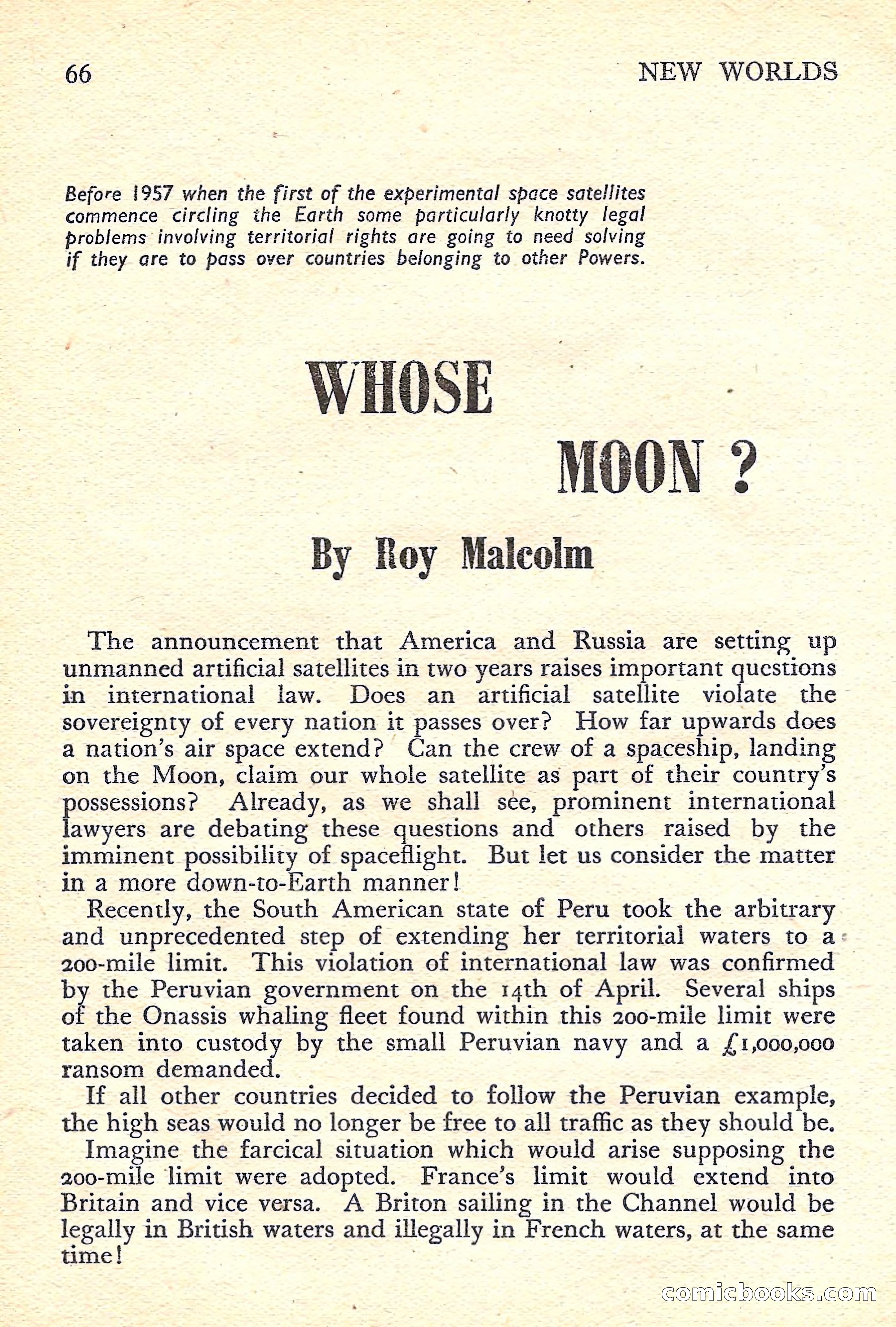 New Worlds Science Fiction No. 44 — page 68 of 132