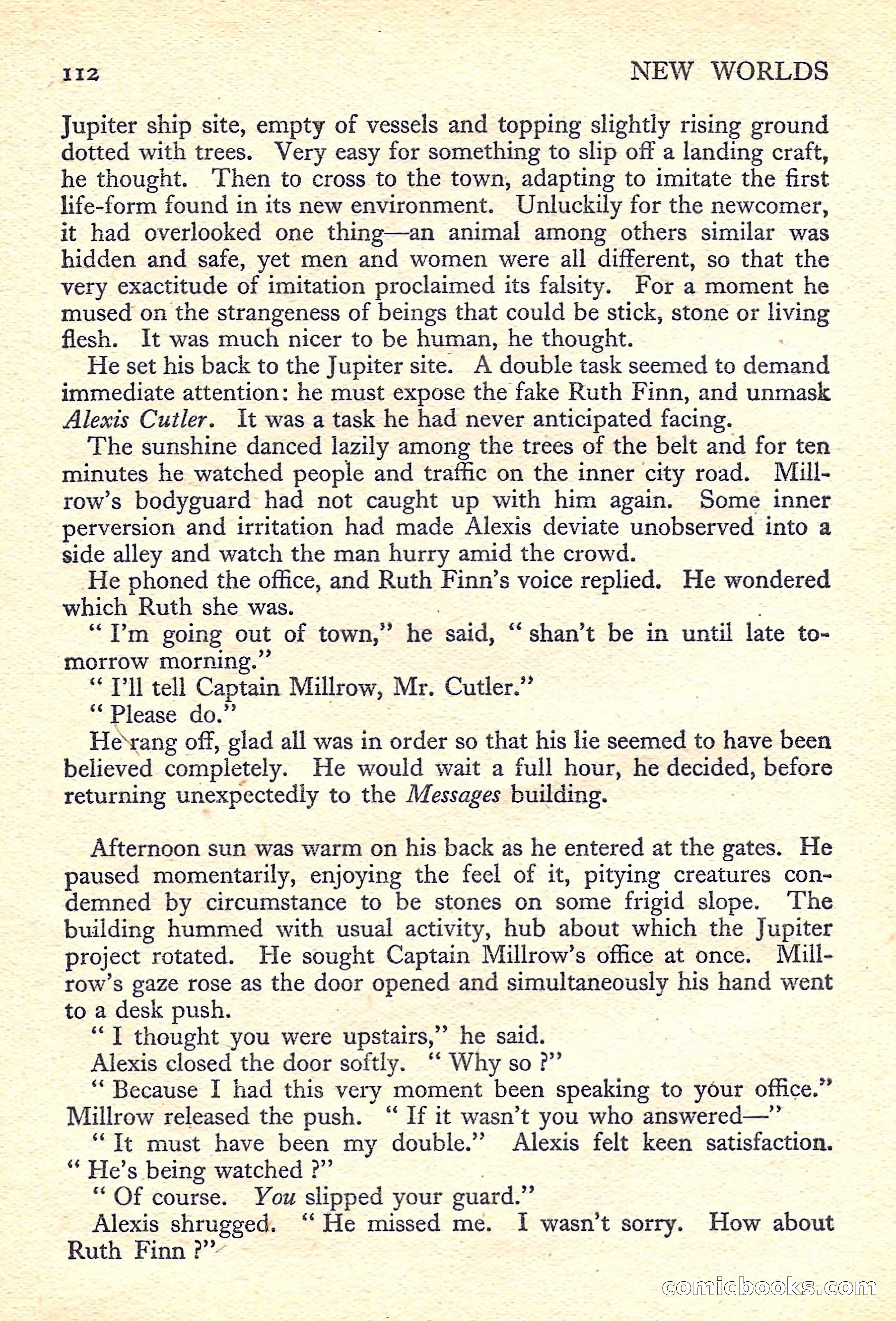 New Worlds Science Fiction No. 44 — page 114 of 132