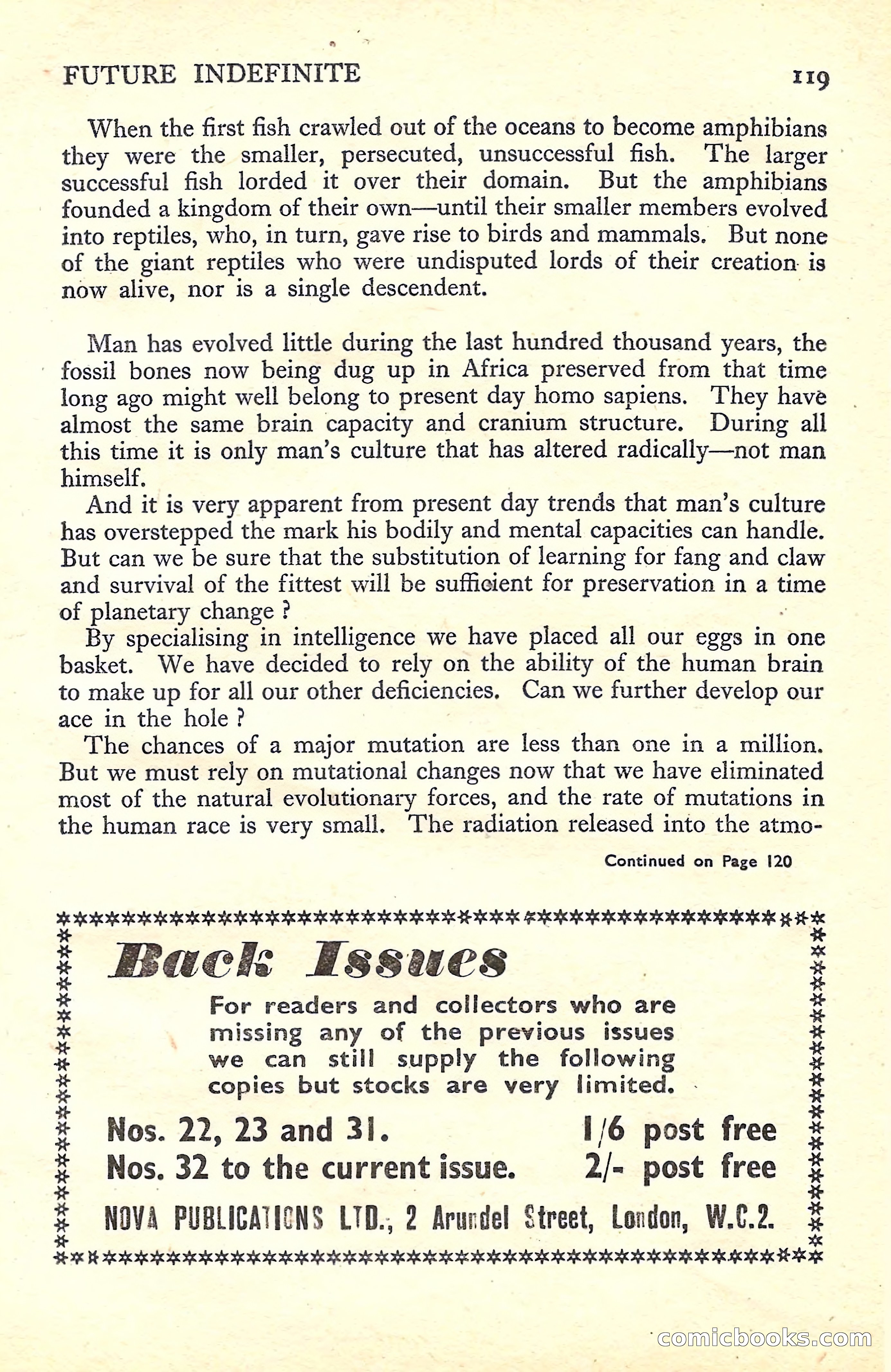 New Worlds Science Fiction No. 44 — page 121 of 132